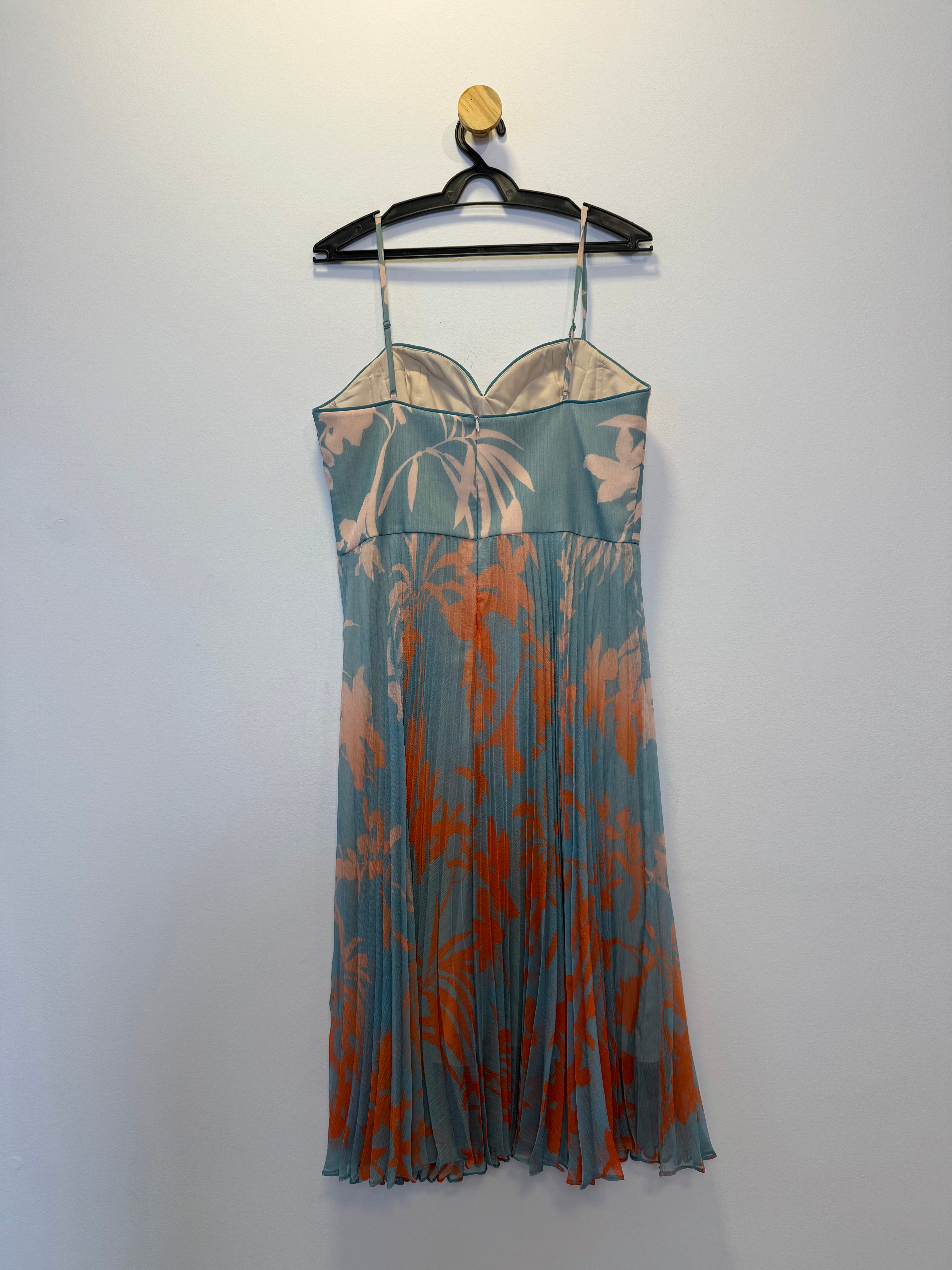 Vestido de Festa Curto Azul Celeste