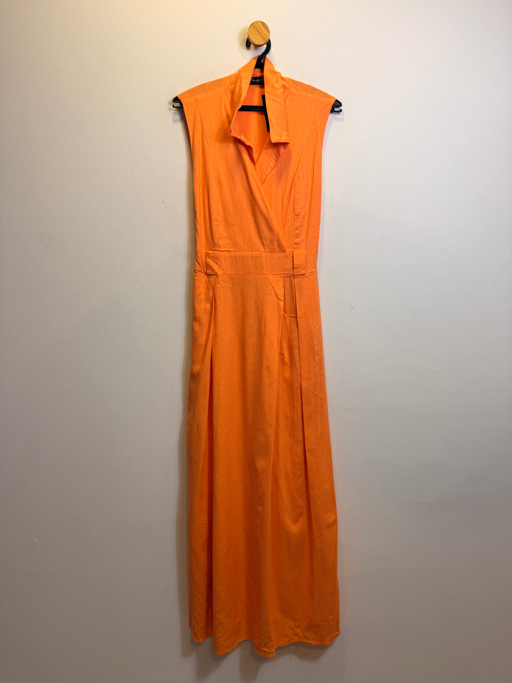 Vestido Laranja Cor da Roupa