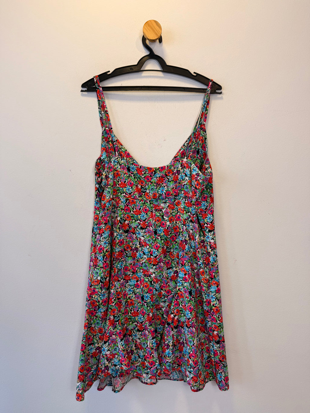 Vestido Estampa Floral Zara