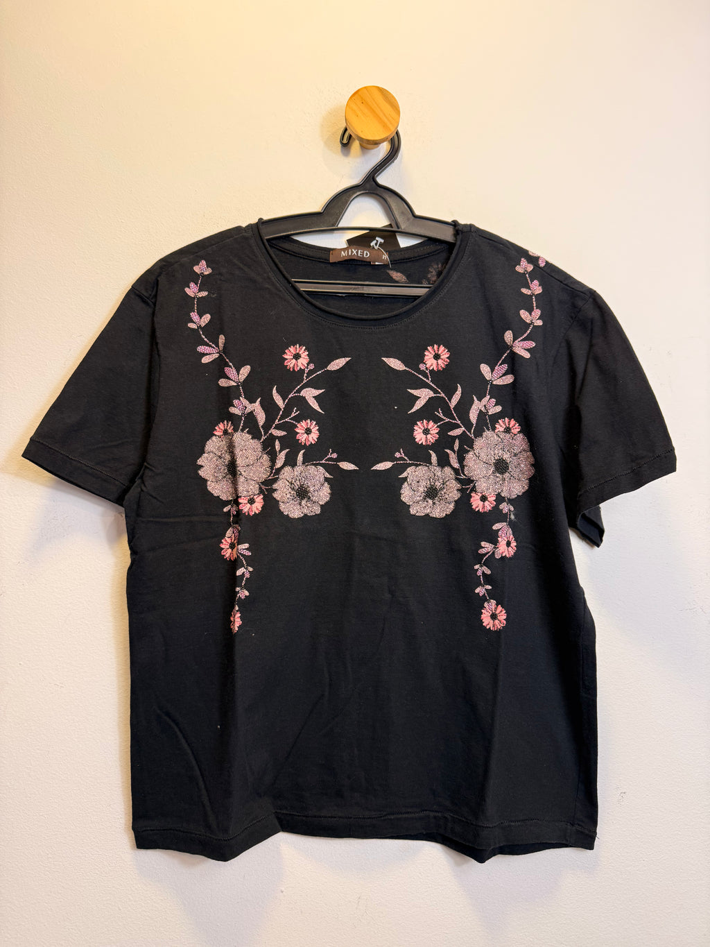 Blusa Preta Mixed