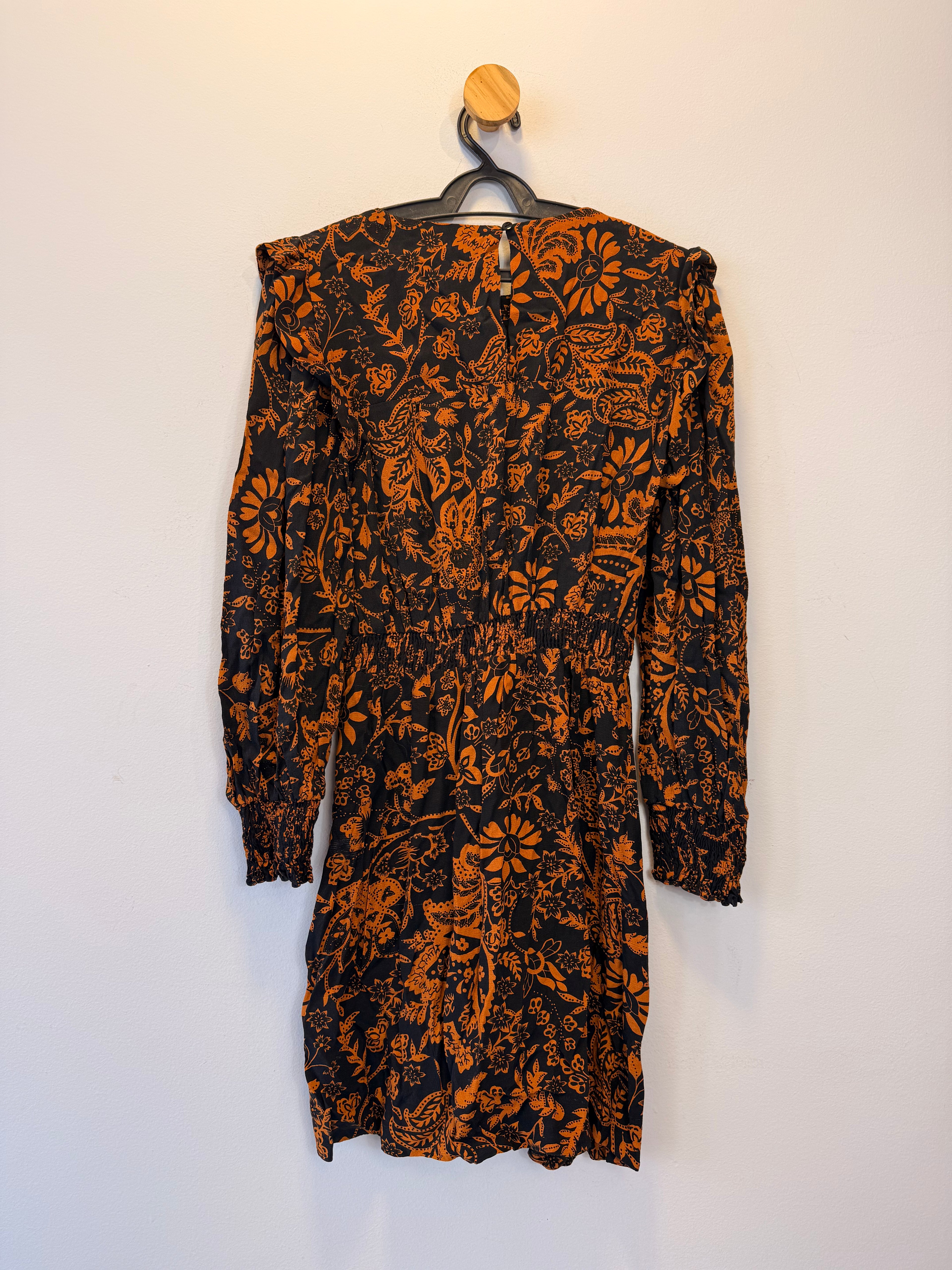 Vestido Estampa Floral Zara