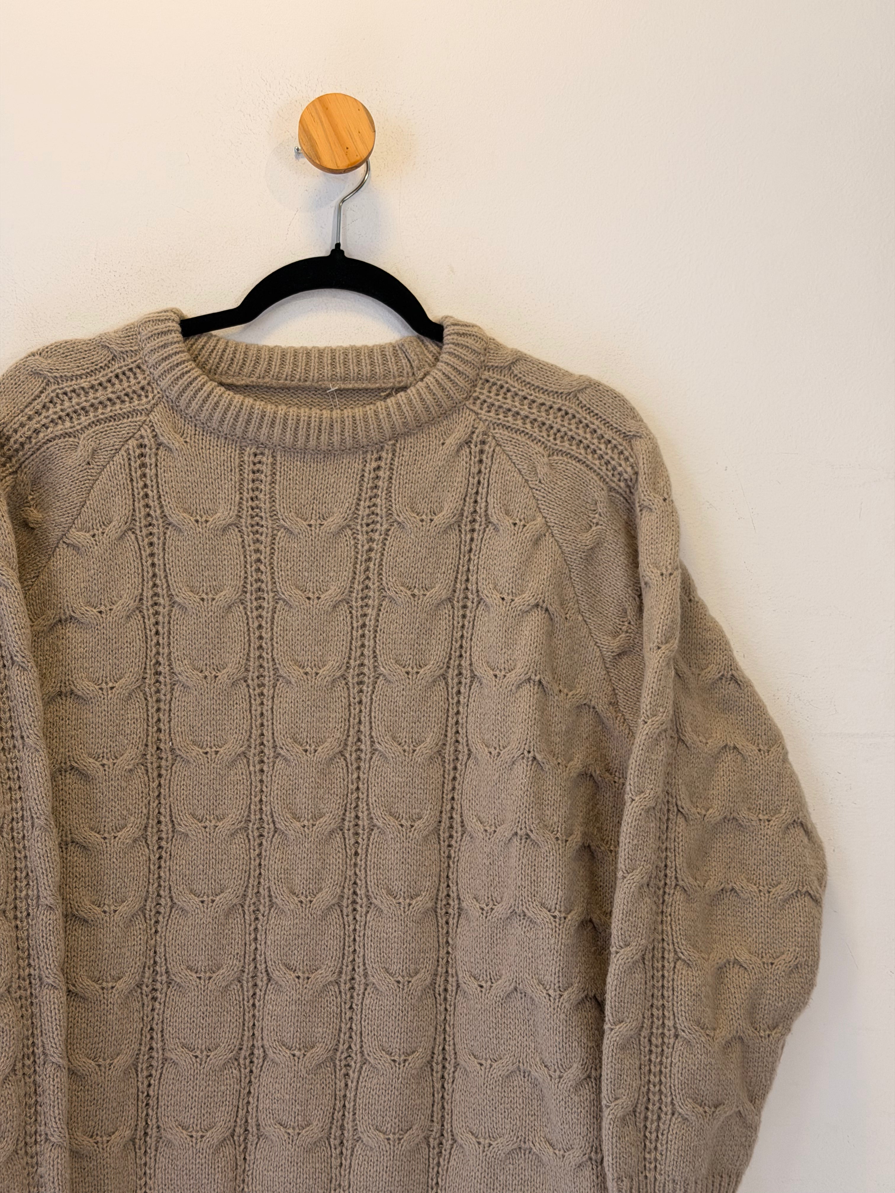 Tricot Cinza