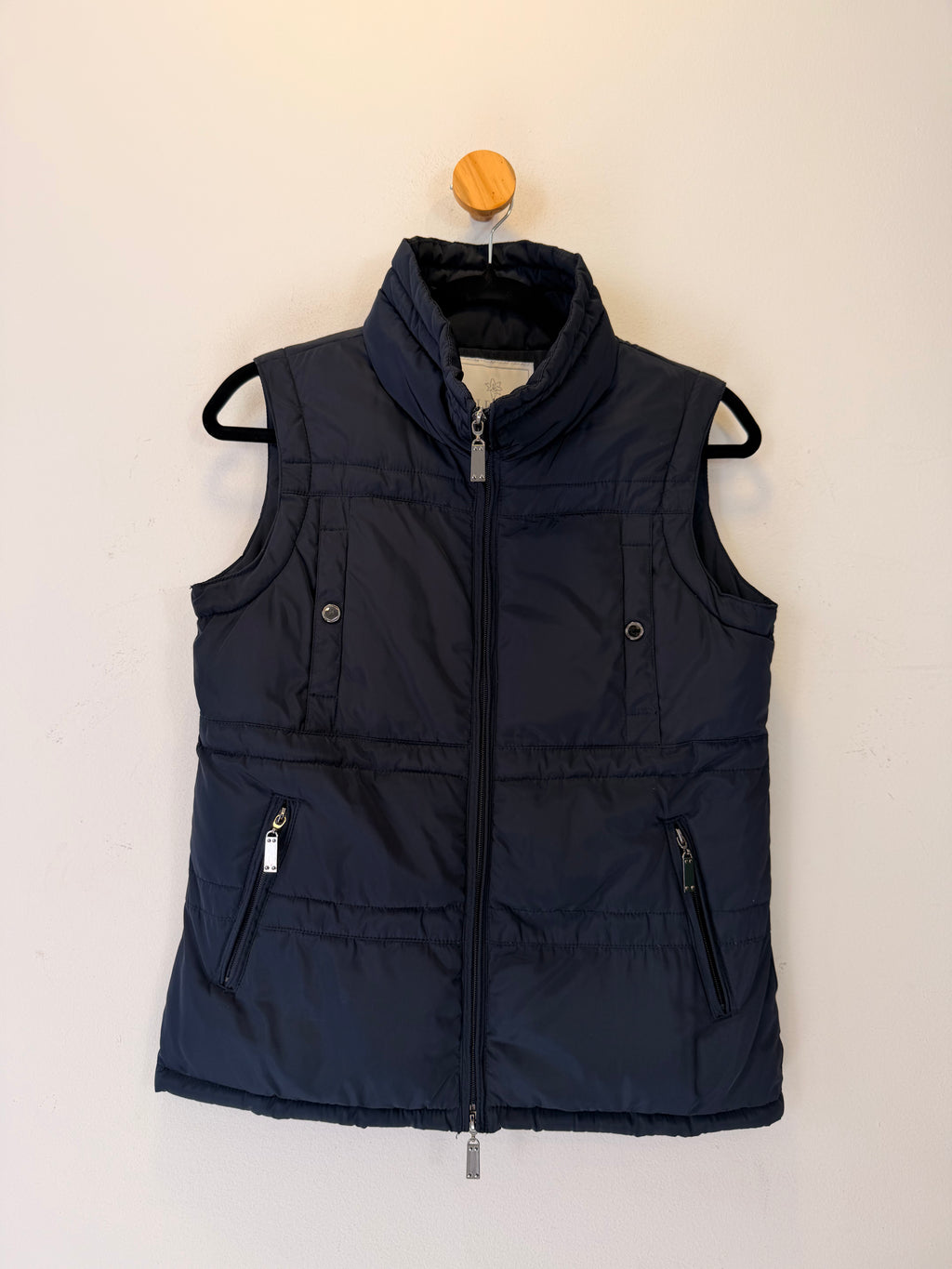 Colete Puffer Azul Marinho Le Lis Blanc