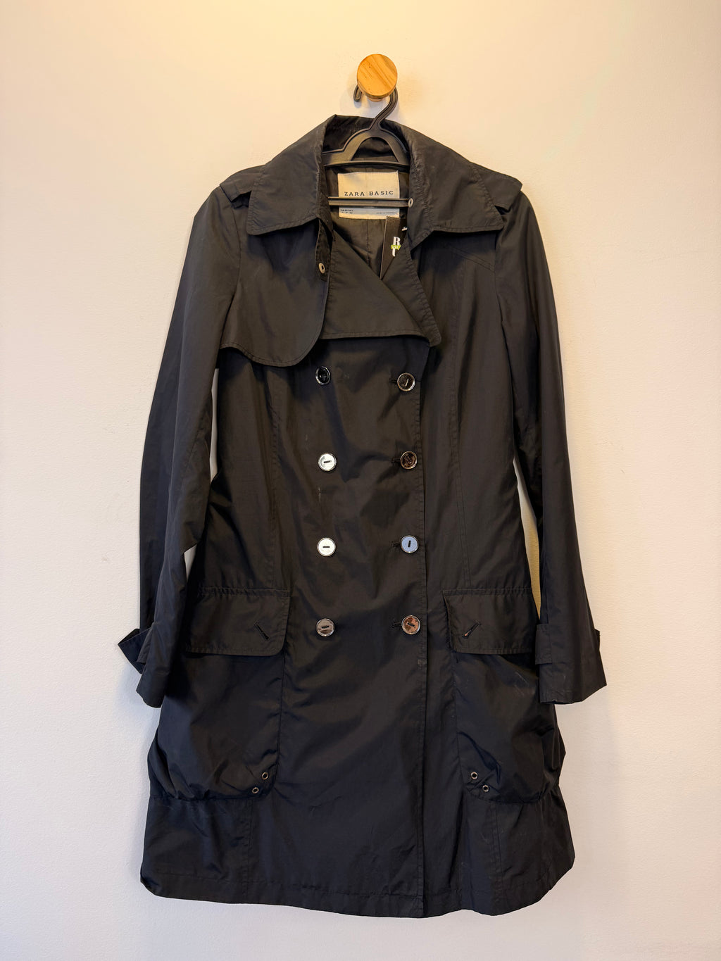 Parka Preta Zara