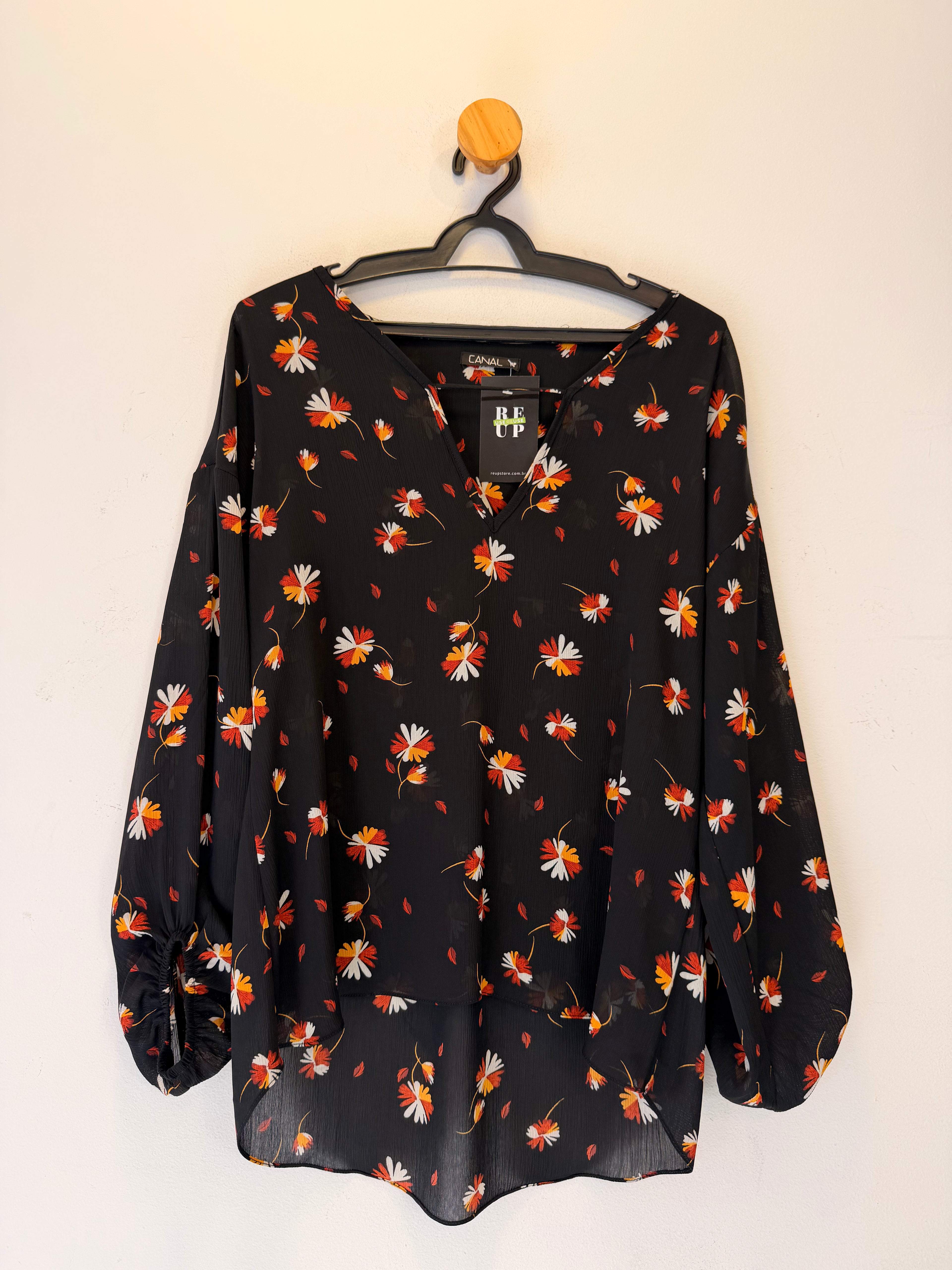 Camisa Estampa Floral Canal