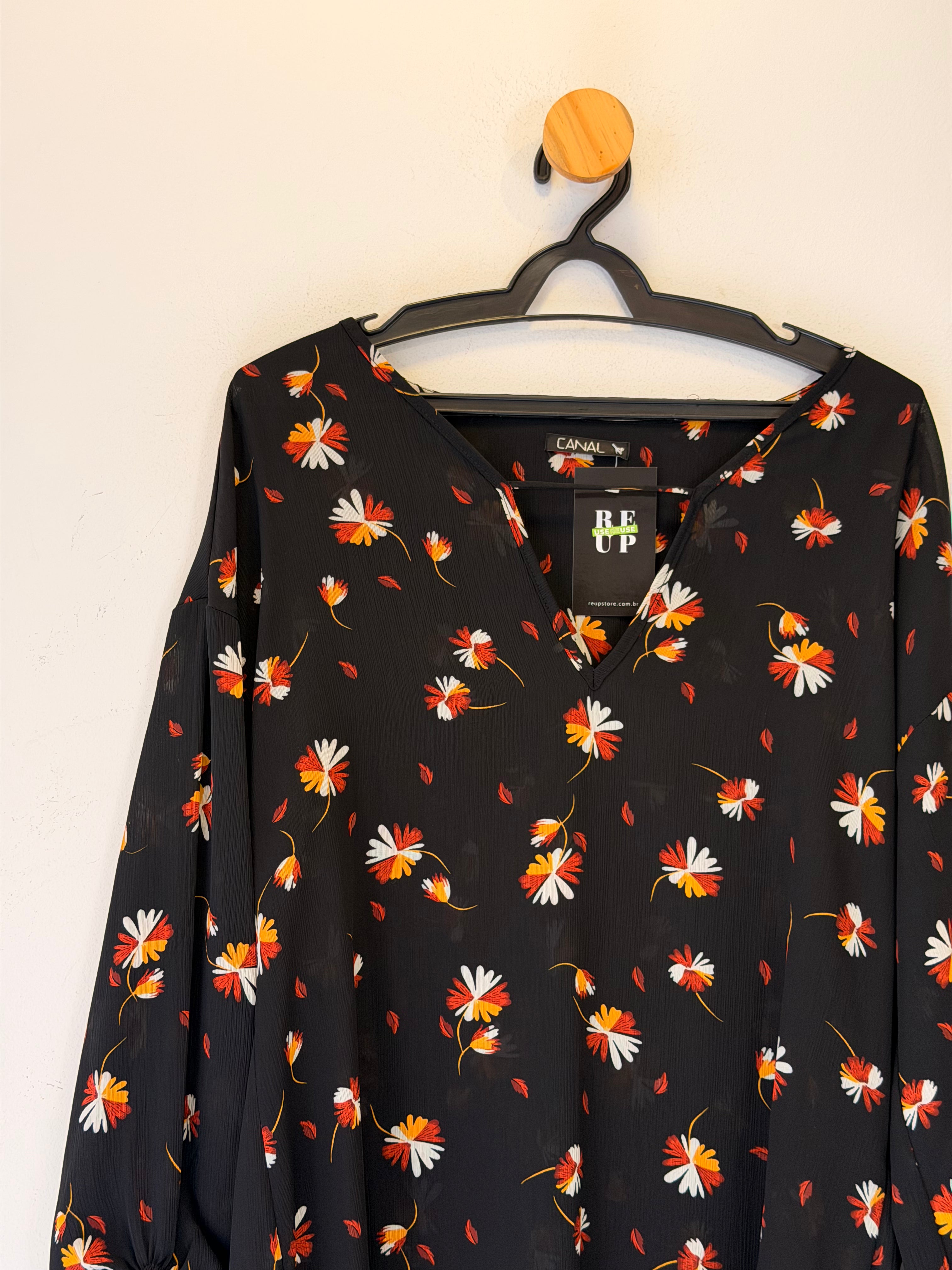 Camisa Estampa Floral Canal