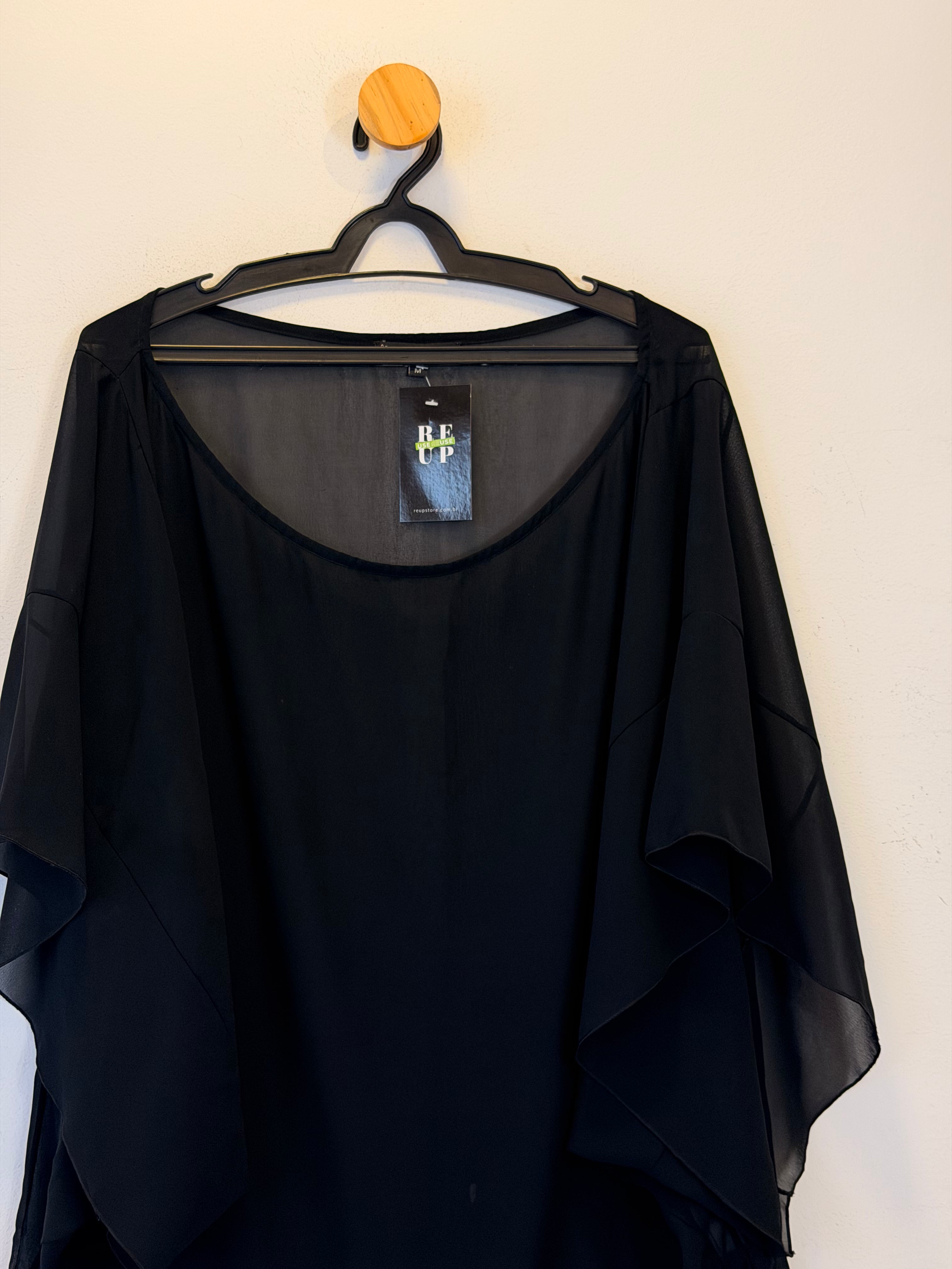 Blusa Preta Le Lis Blanc