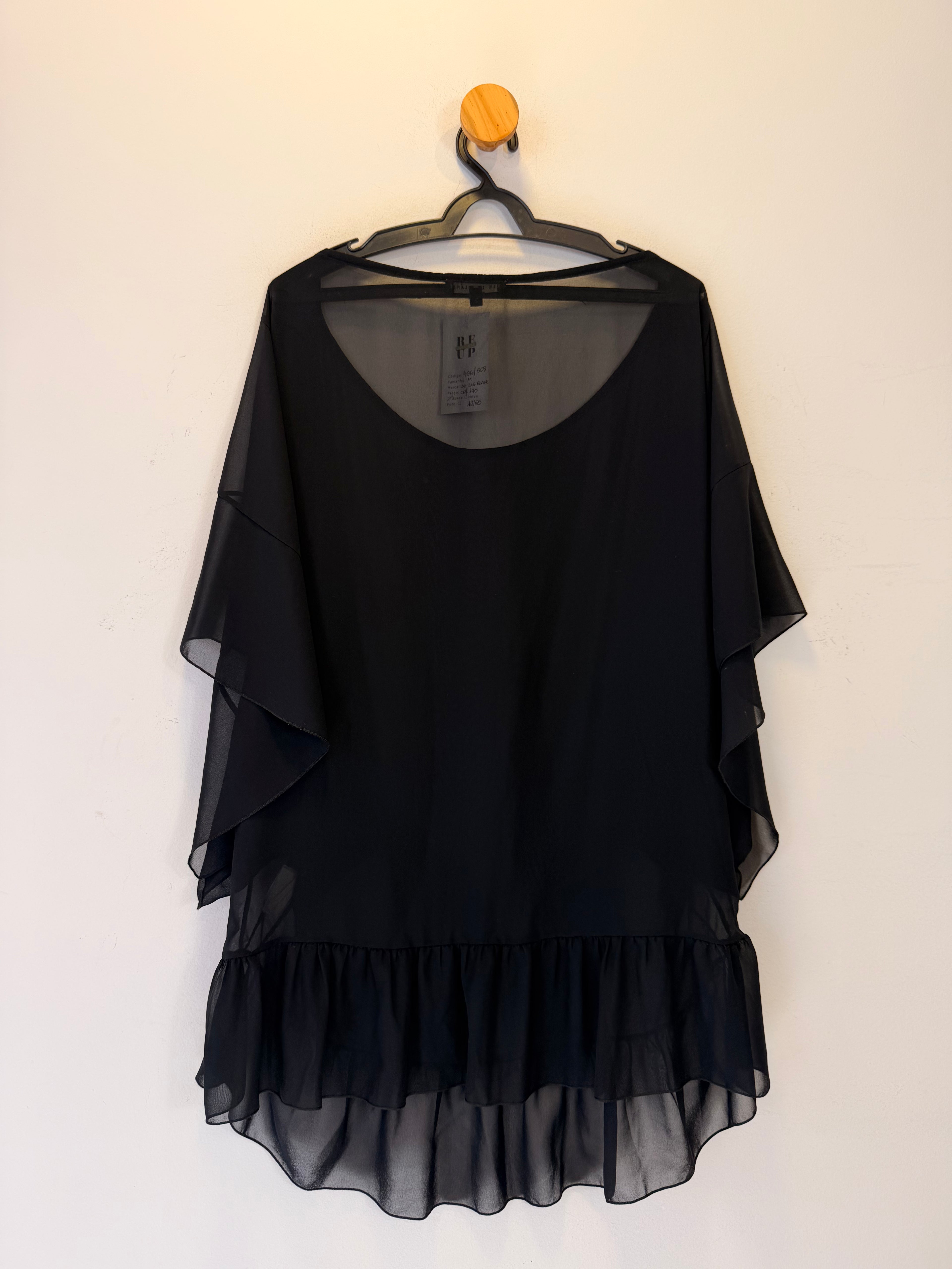 Blusa Preta Le Lis Blanc