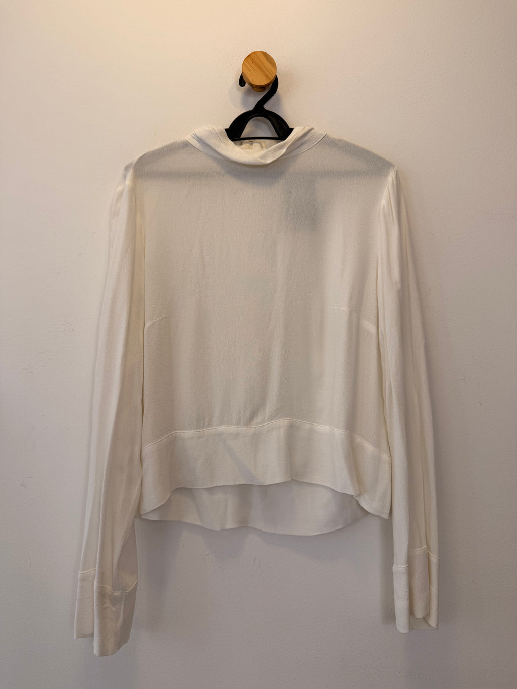 Blusa Manga Longa Branca Nati Vozza