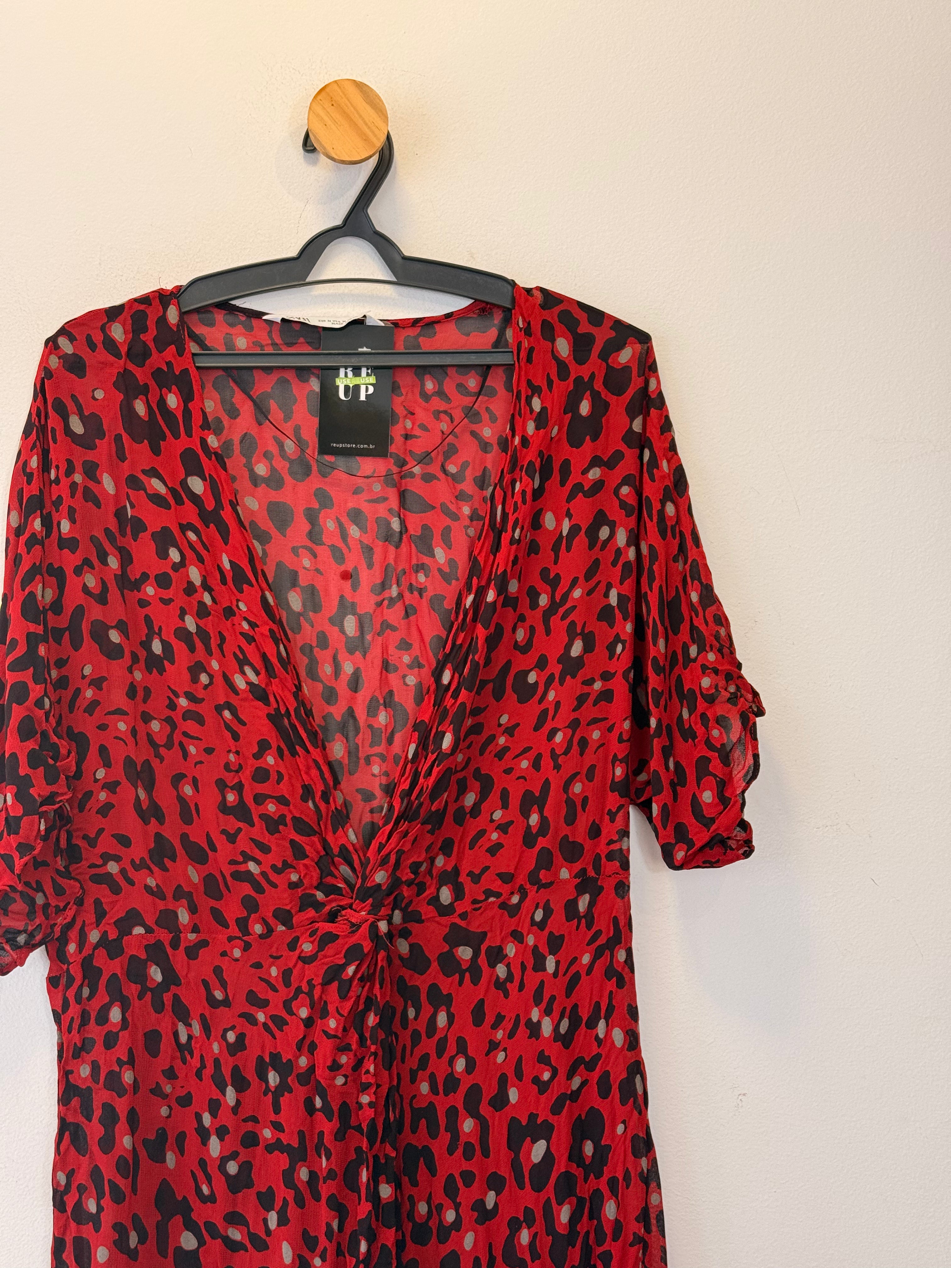 Blusa Animal Print Zara