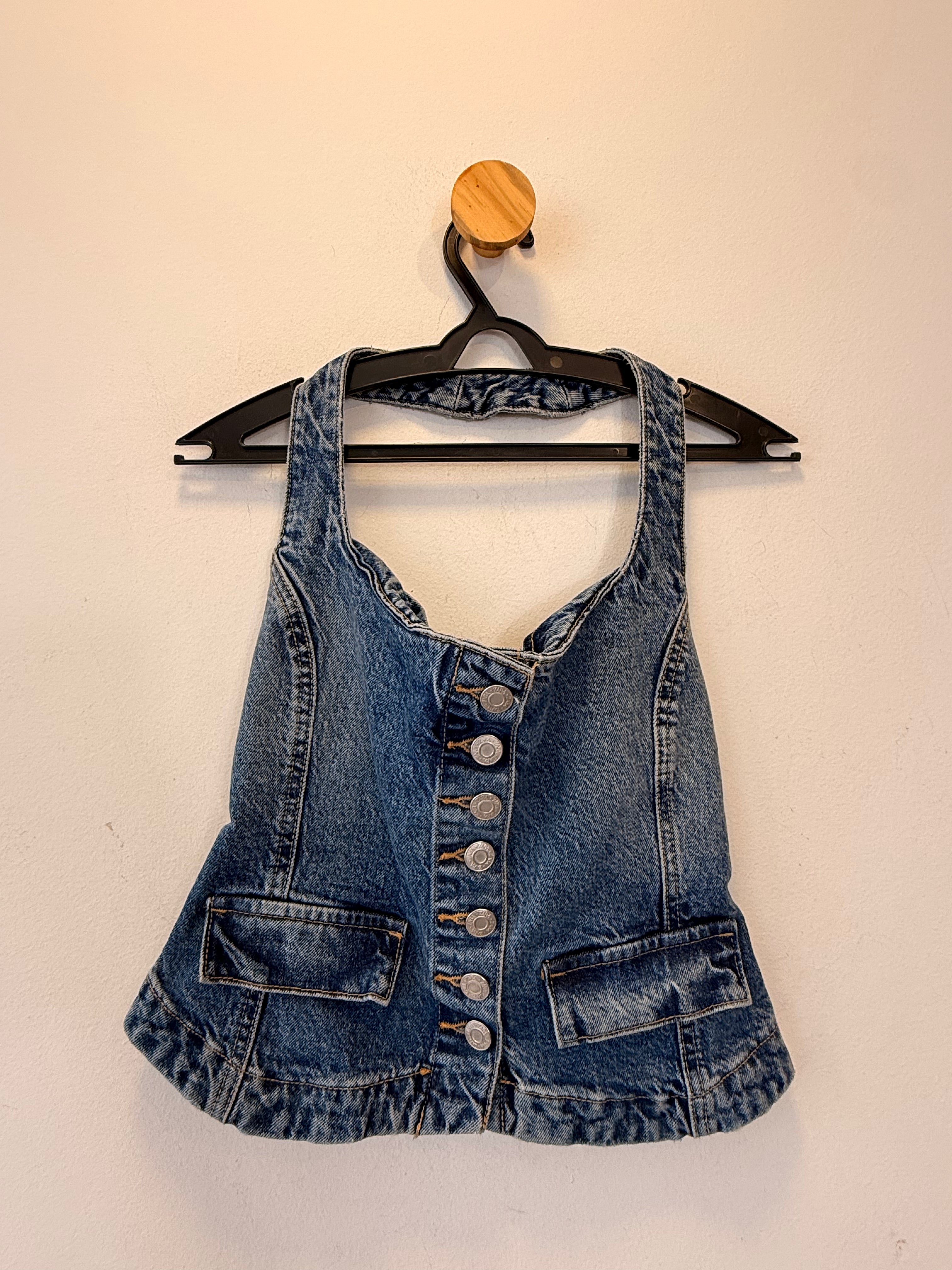 Blusa Jeans Zara