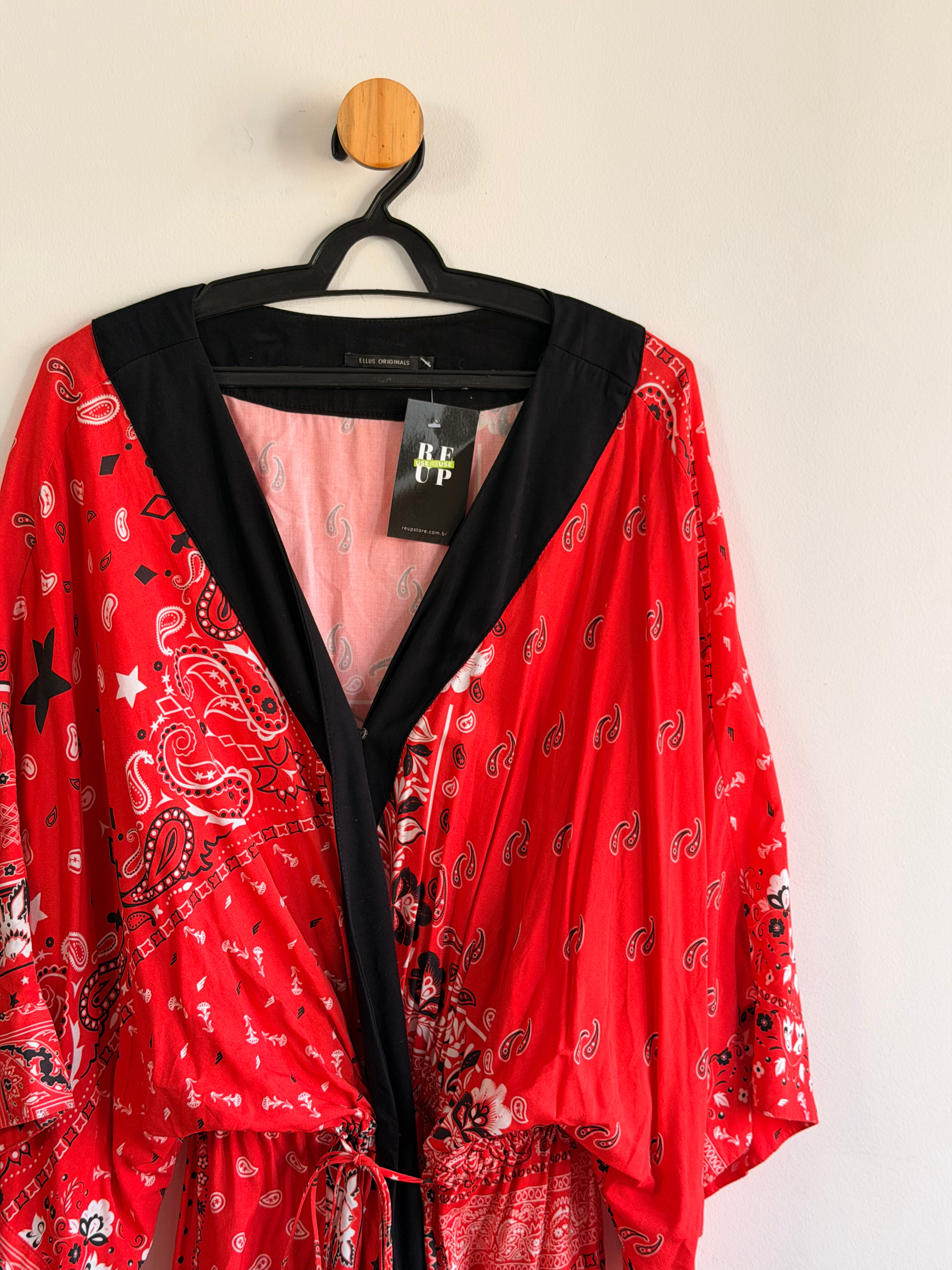 Vestido Estampa Paisley Ellus