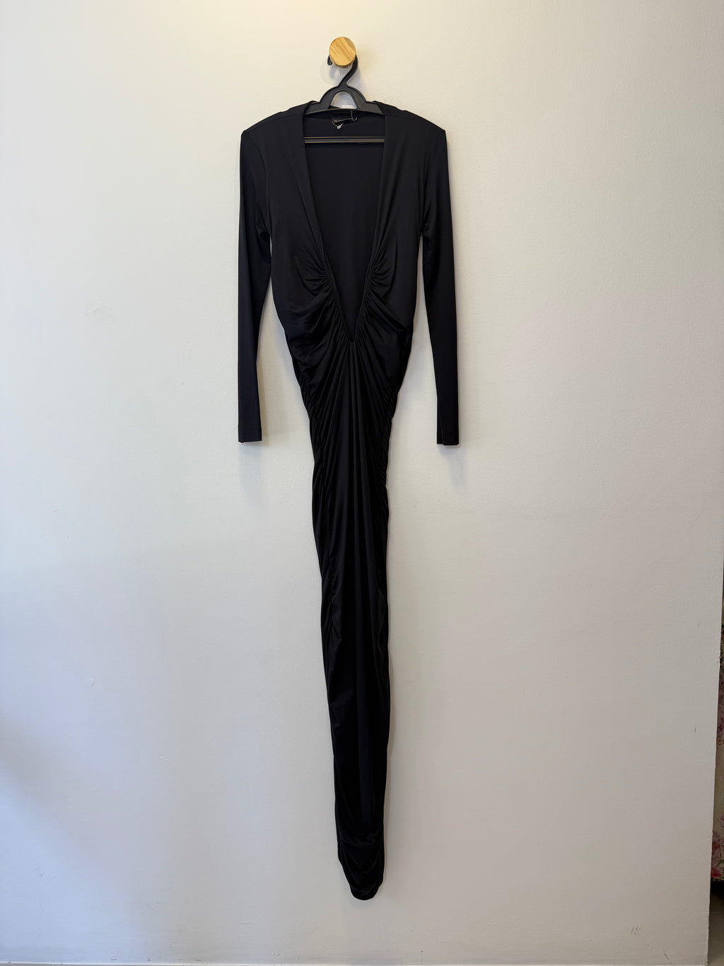Vestido Longo Preto Justo