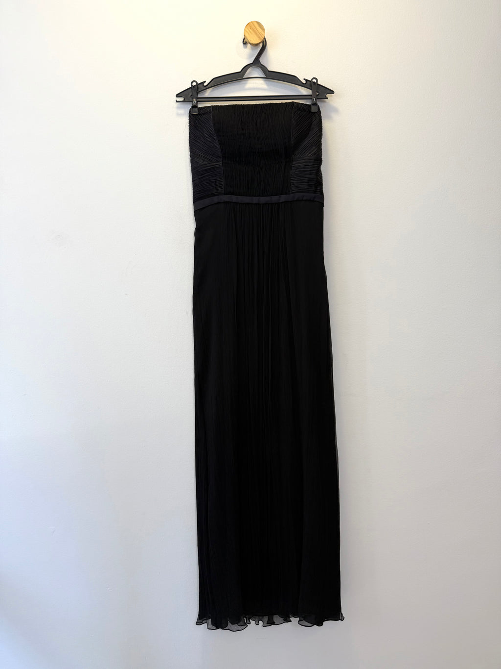 Vestido festa em seda Miele