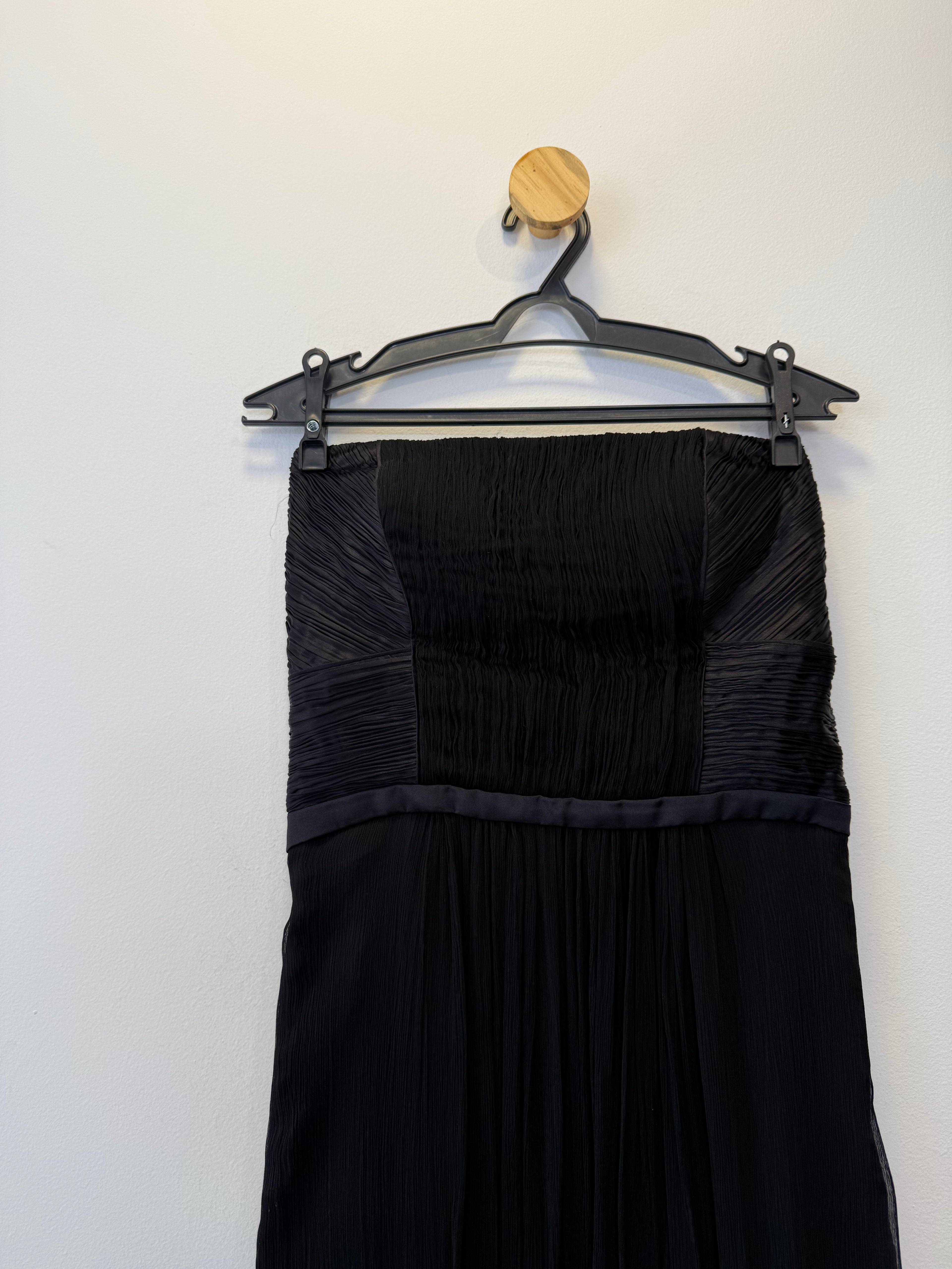 Vestido festa em seda Miele