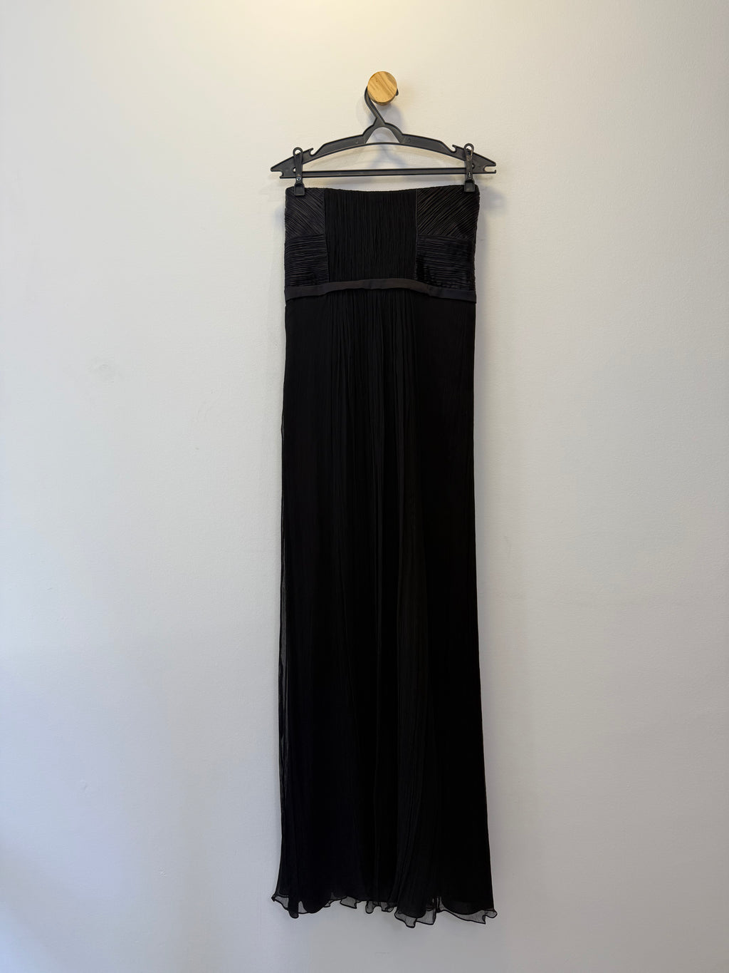 Vestido festa em seda Miele