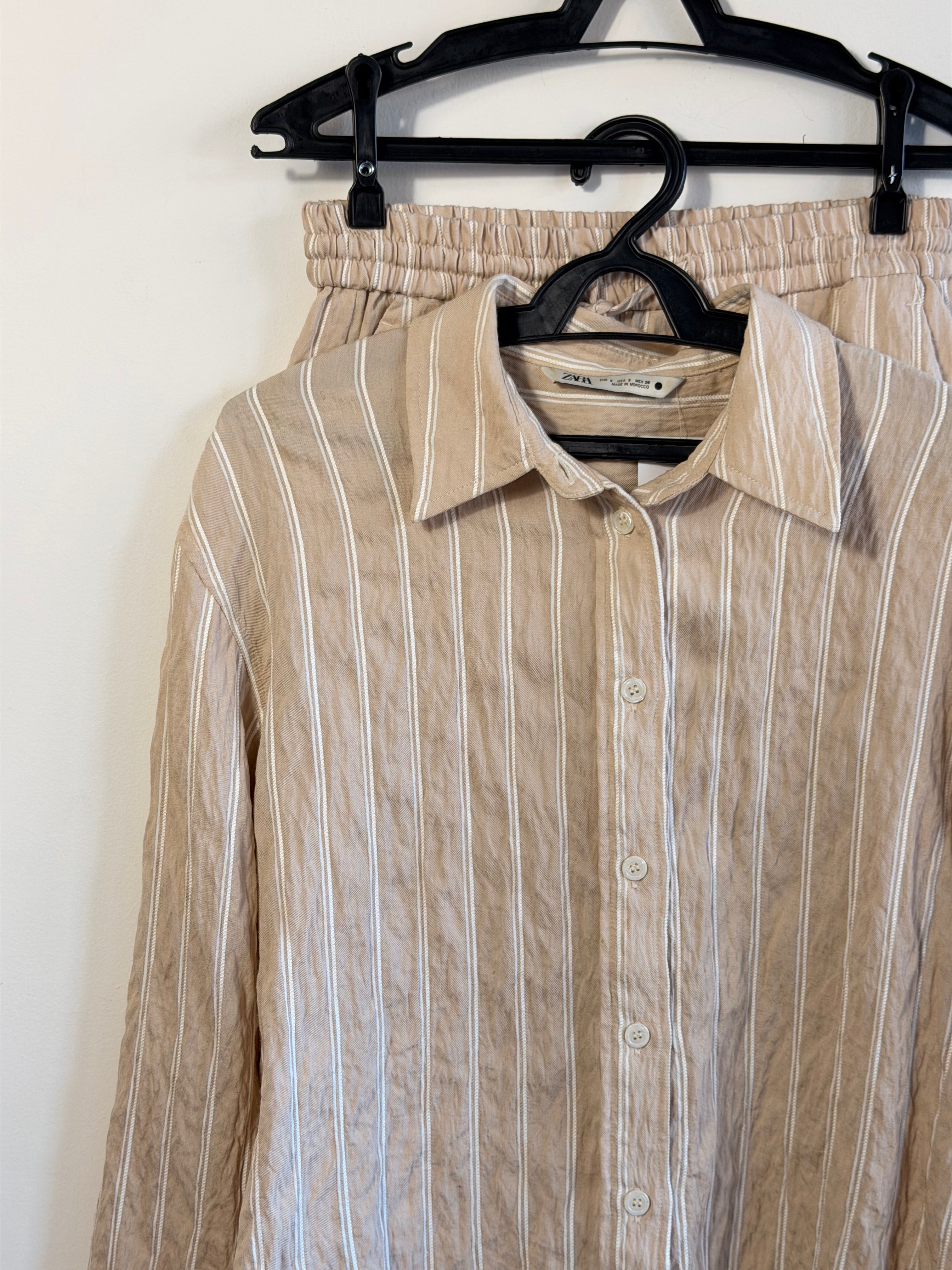 Conjunto Bege Zara