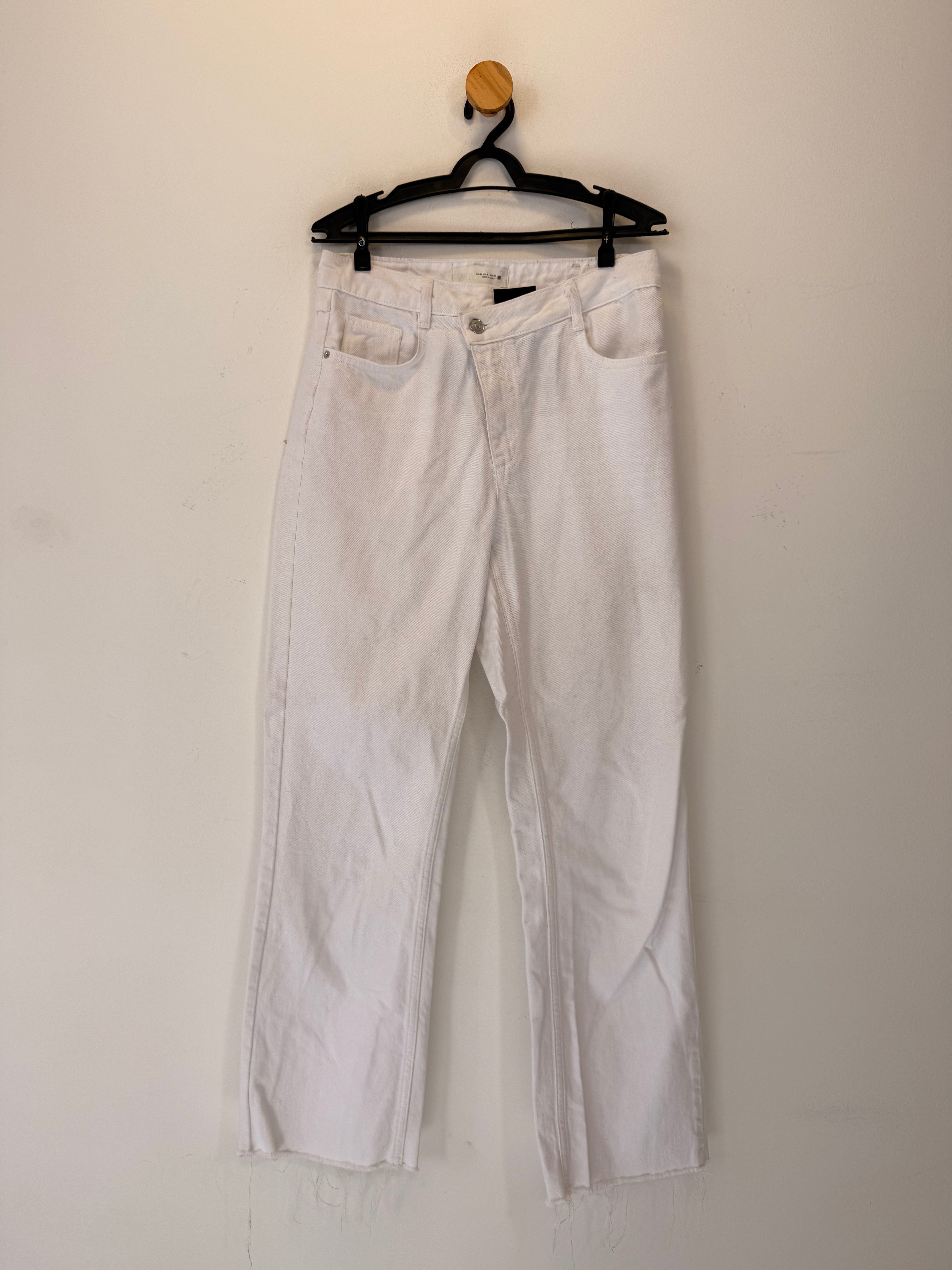 Calça Jeans Branca Zara
