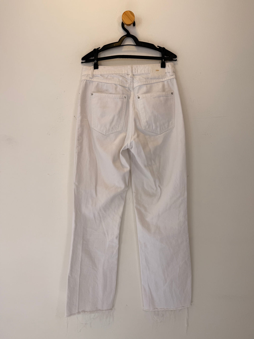 Calça Jeans Branca Zara