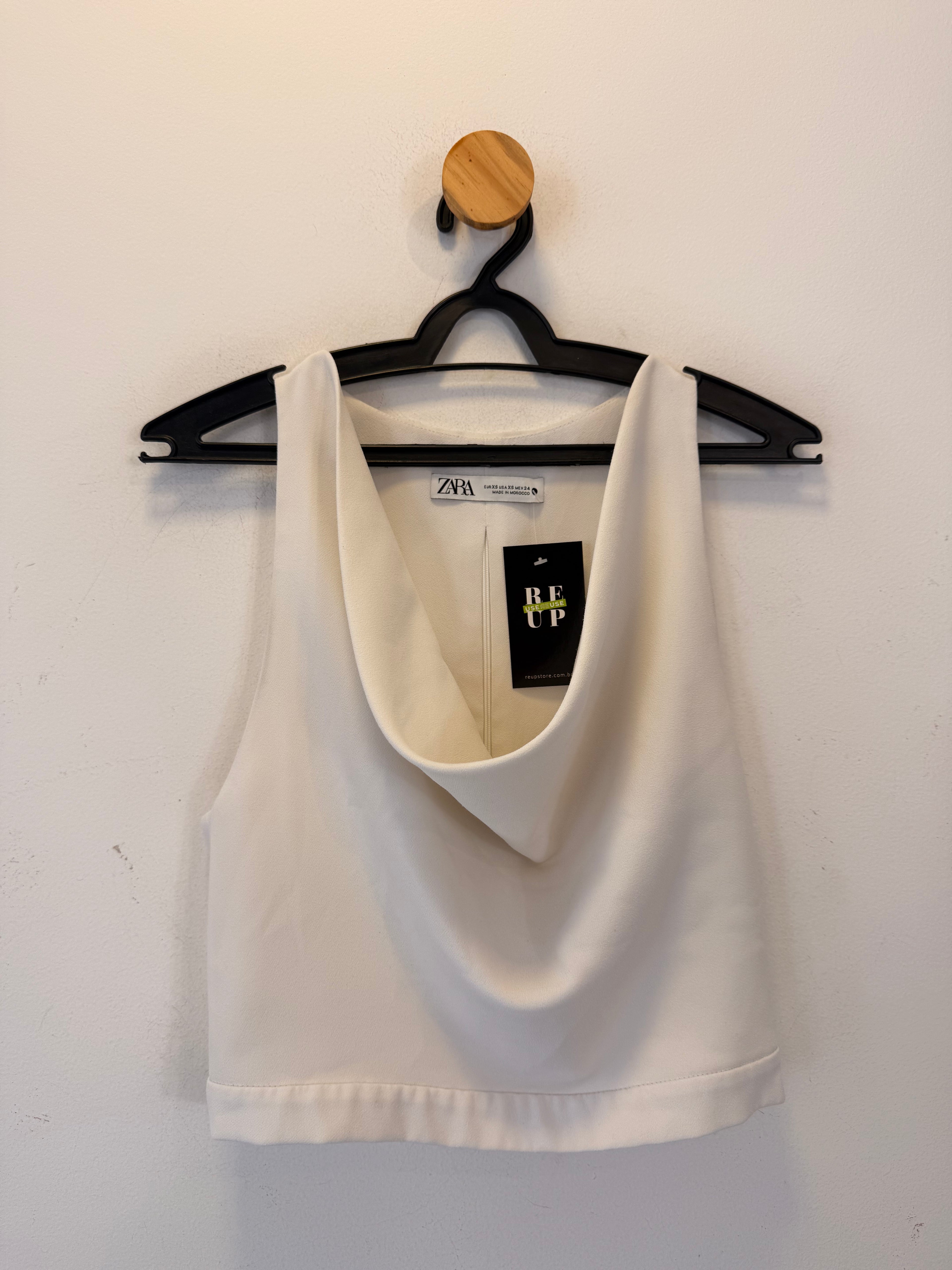 Blusa Branca Zara