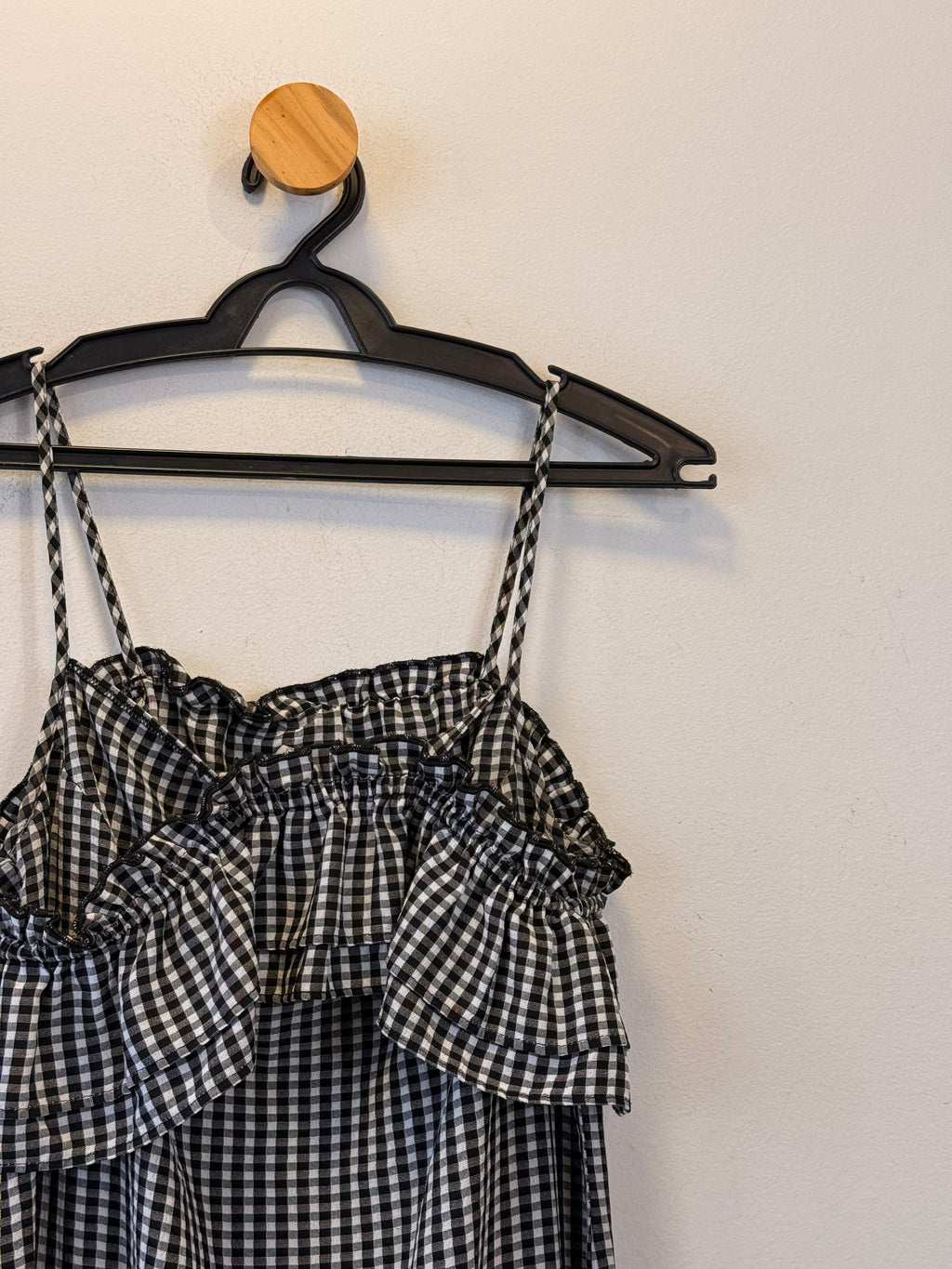 Vestido Xadrez H&M