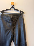 Calça de Couro Preta