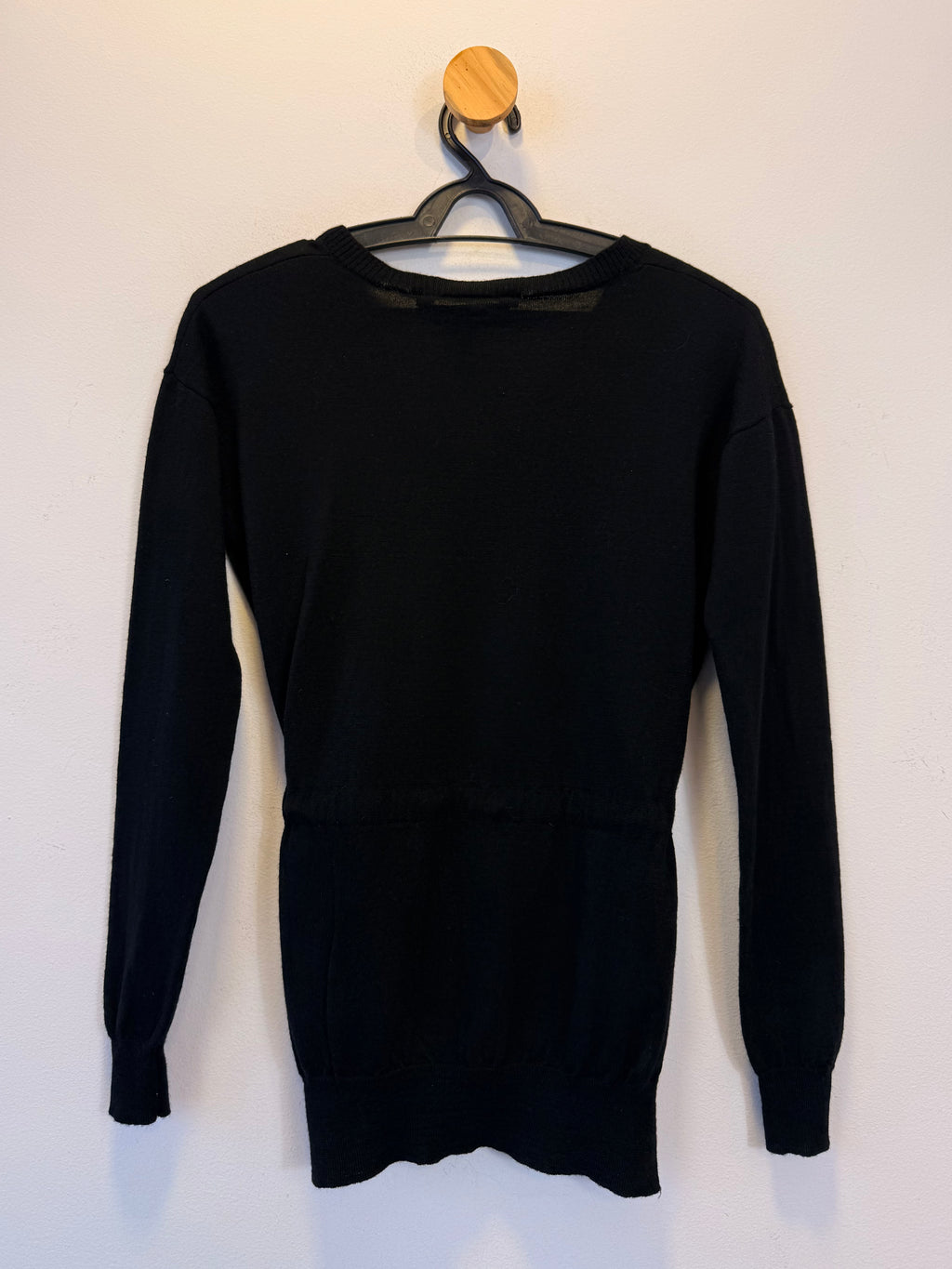 Tricot Preto 100% Lã