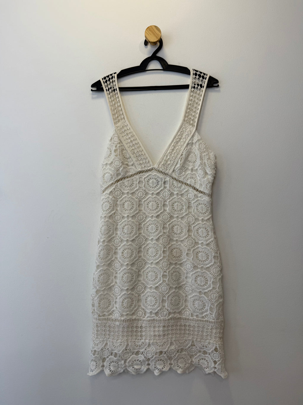 Vestido Branco em Renda