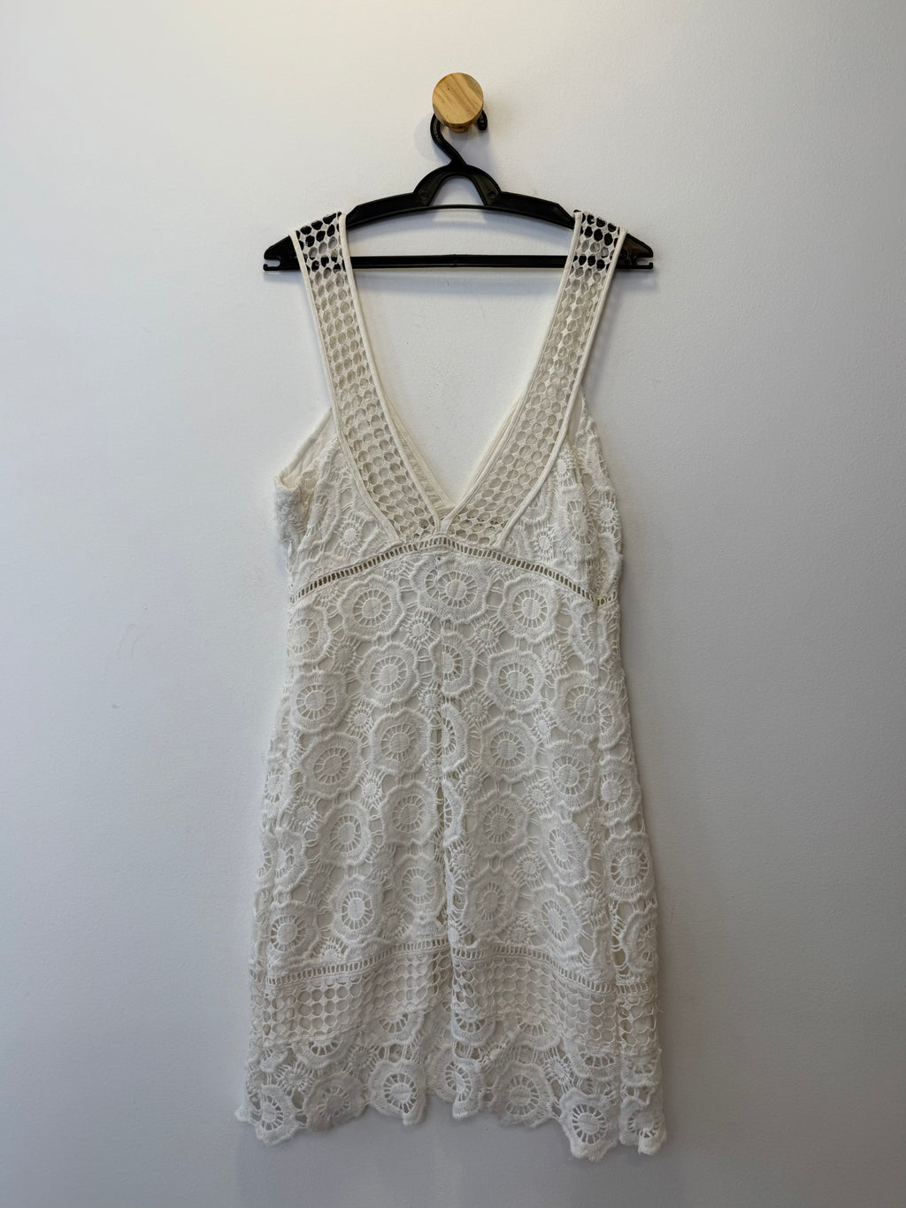 Vestido Branco em Renda
