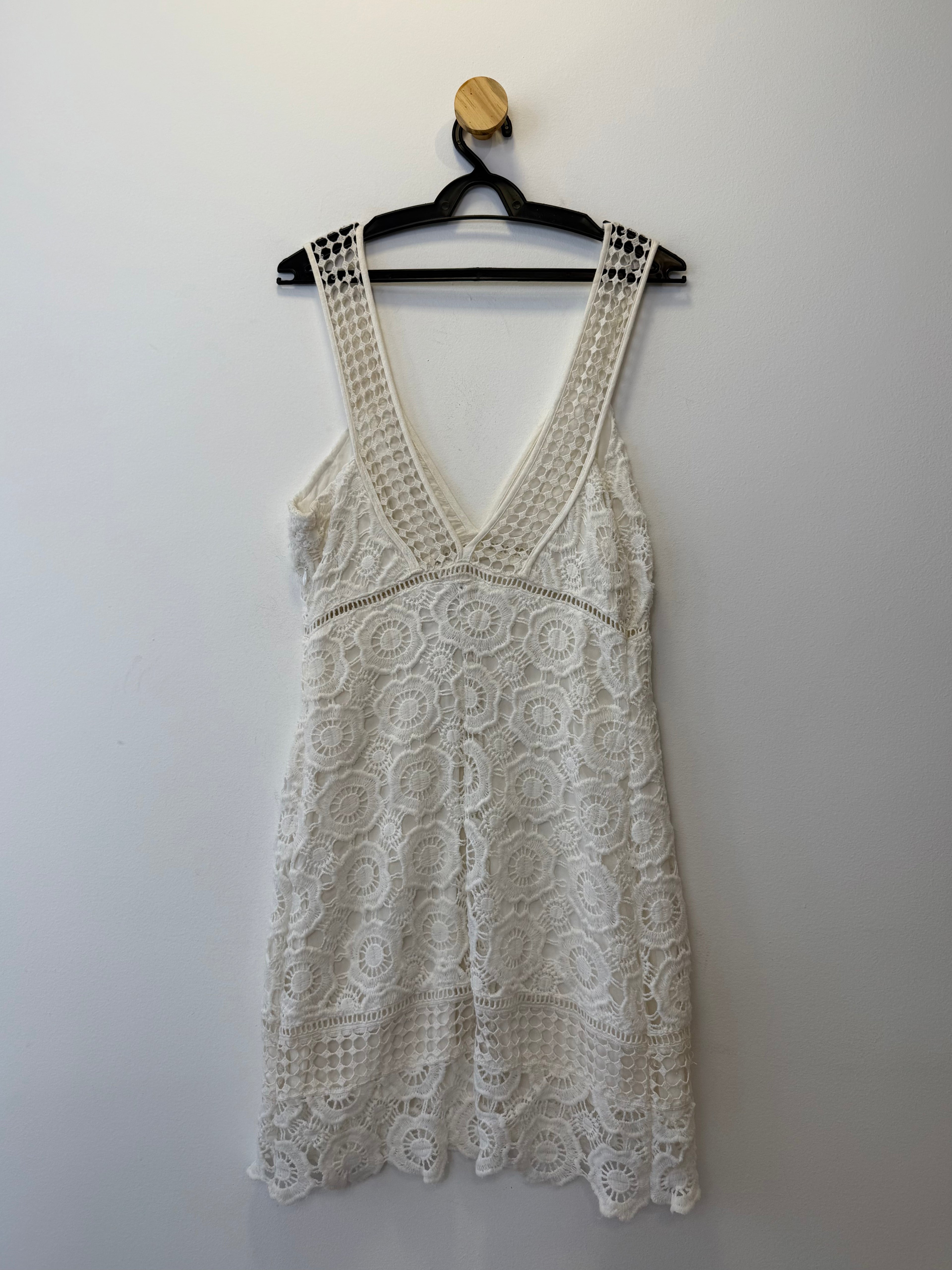 Vestido Branco em Renda