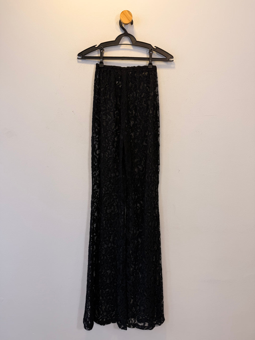 Calça Preta de Renda