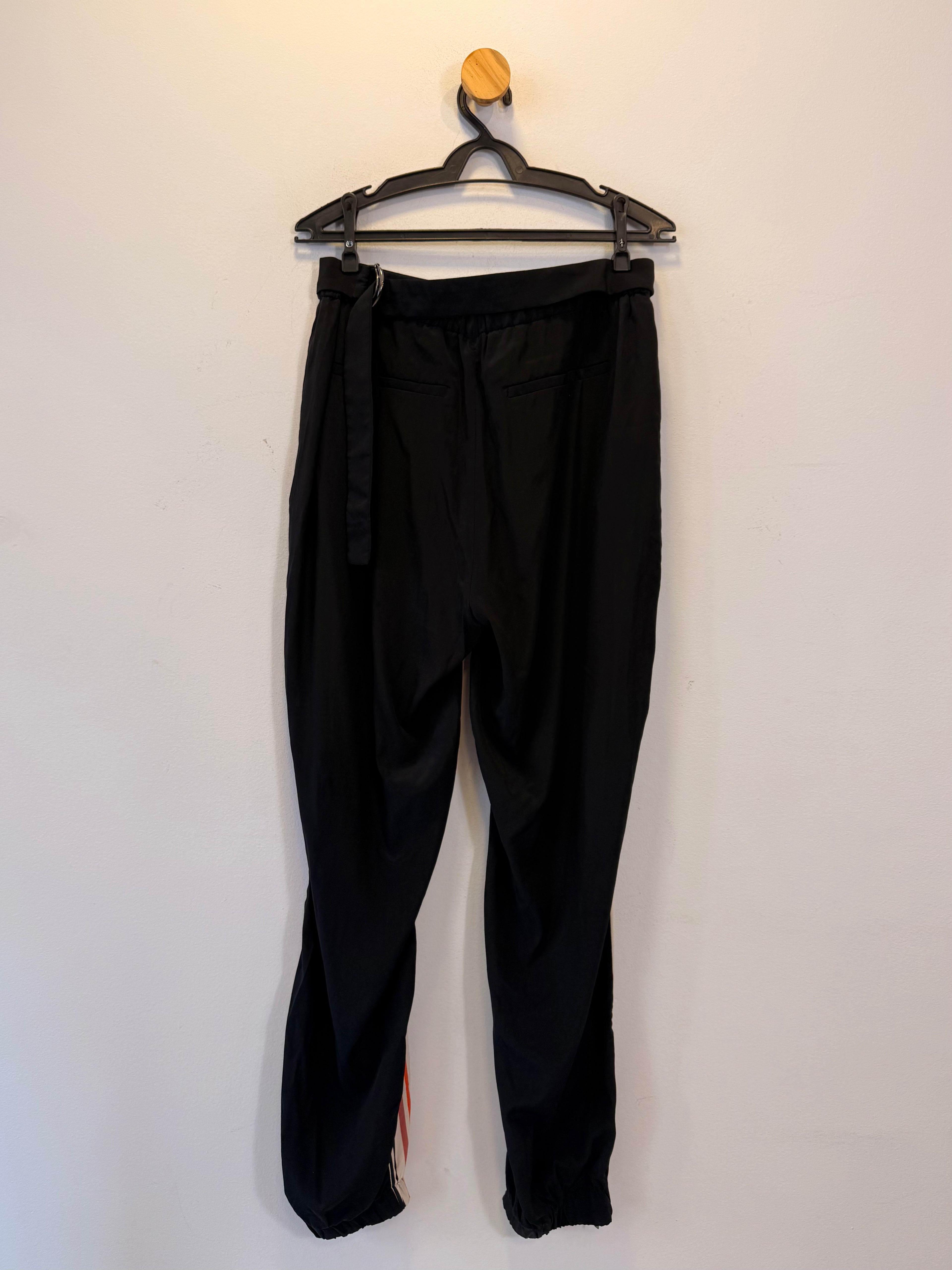 Calça Listrada 100% Seda Animale