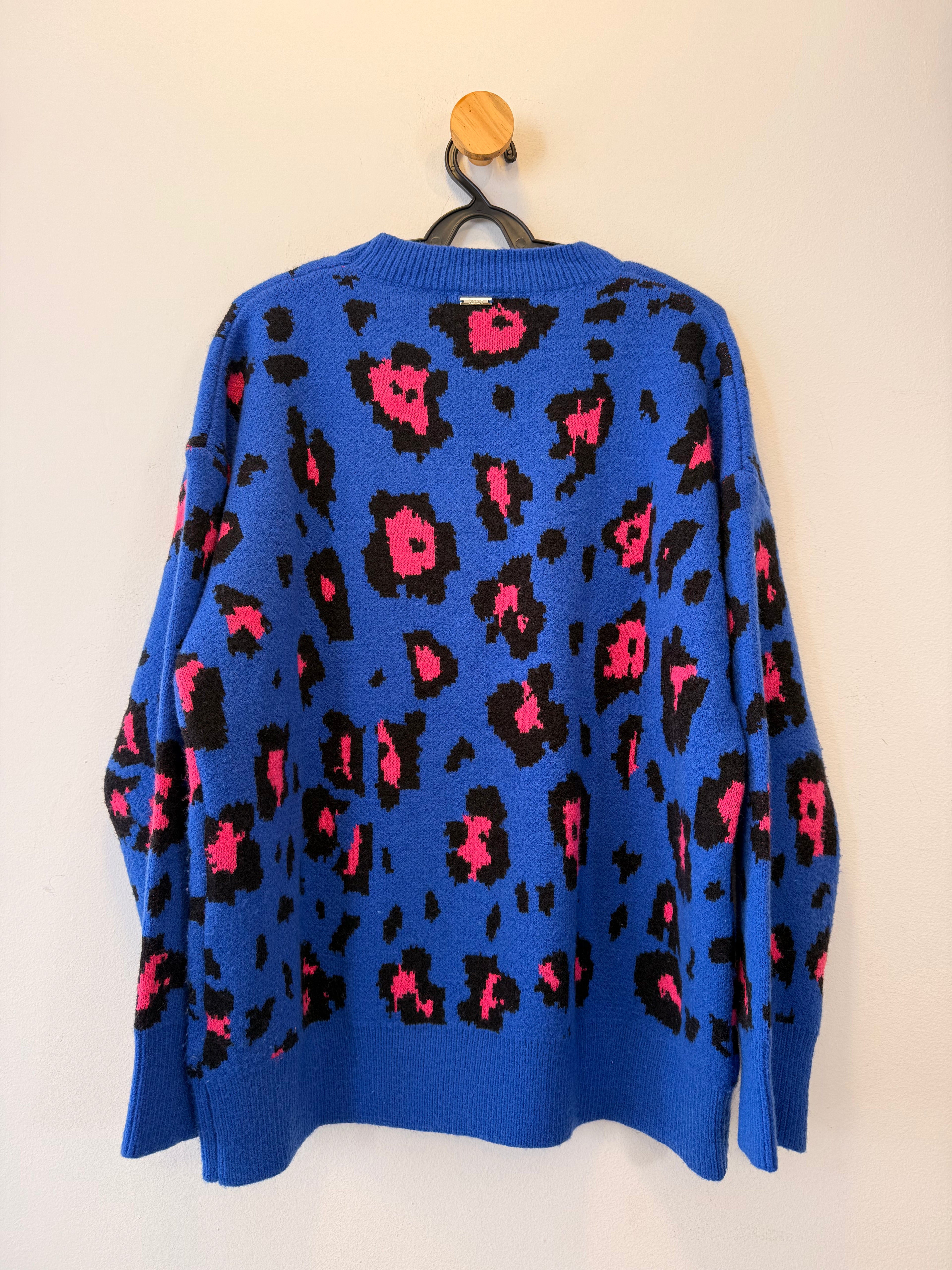 Blusão Animal Print Azul Mamô