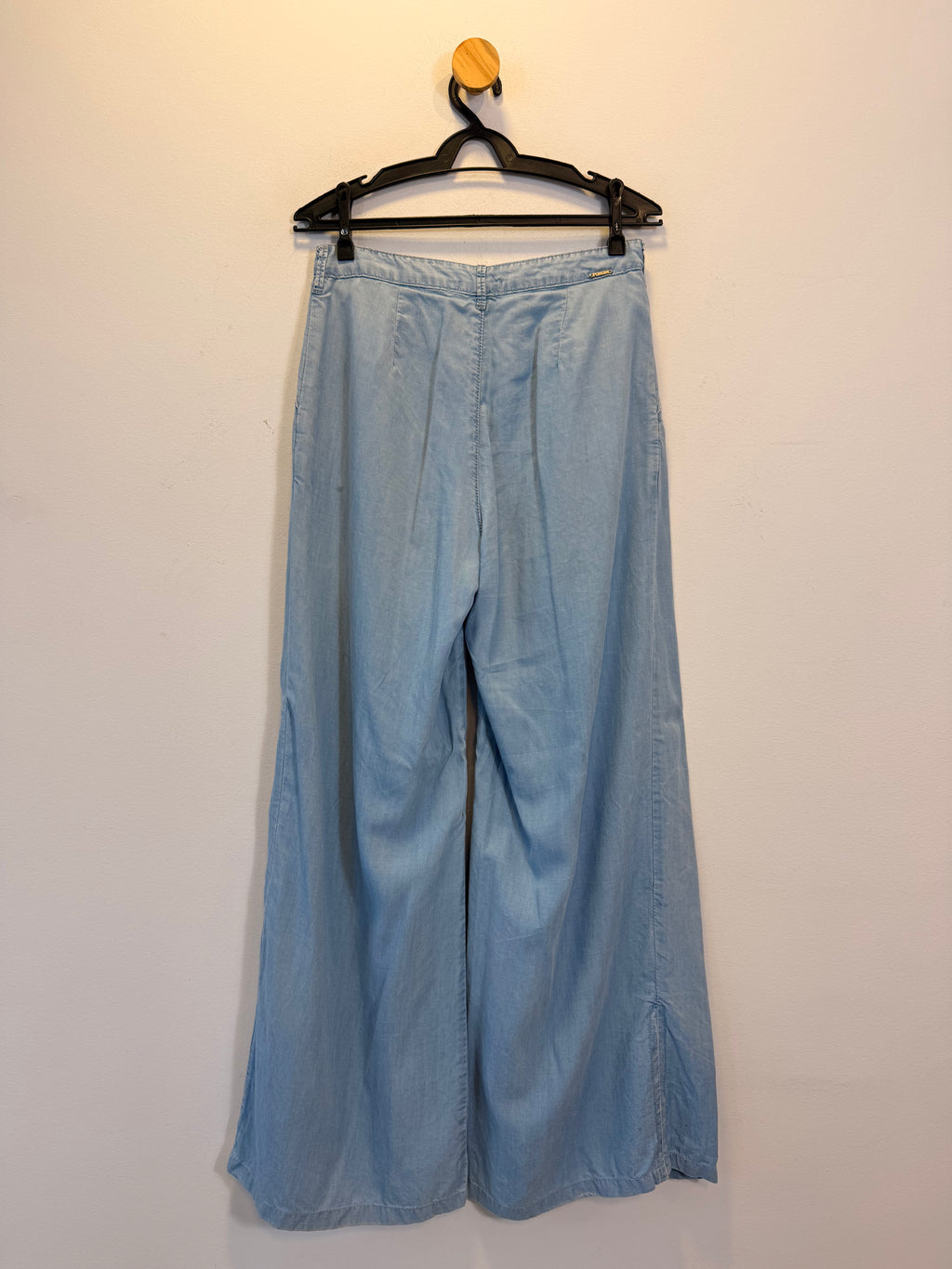 Calça Pantalona Jeans Forum