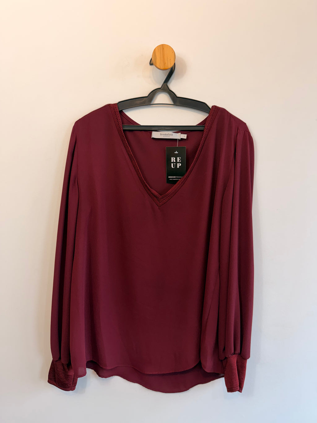Blusa Bordô Brooksfield