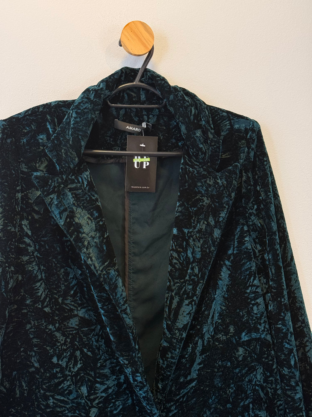 Blazer Veludo Amaro