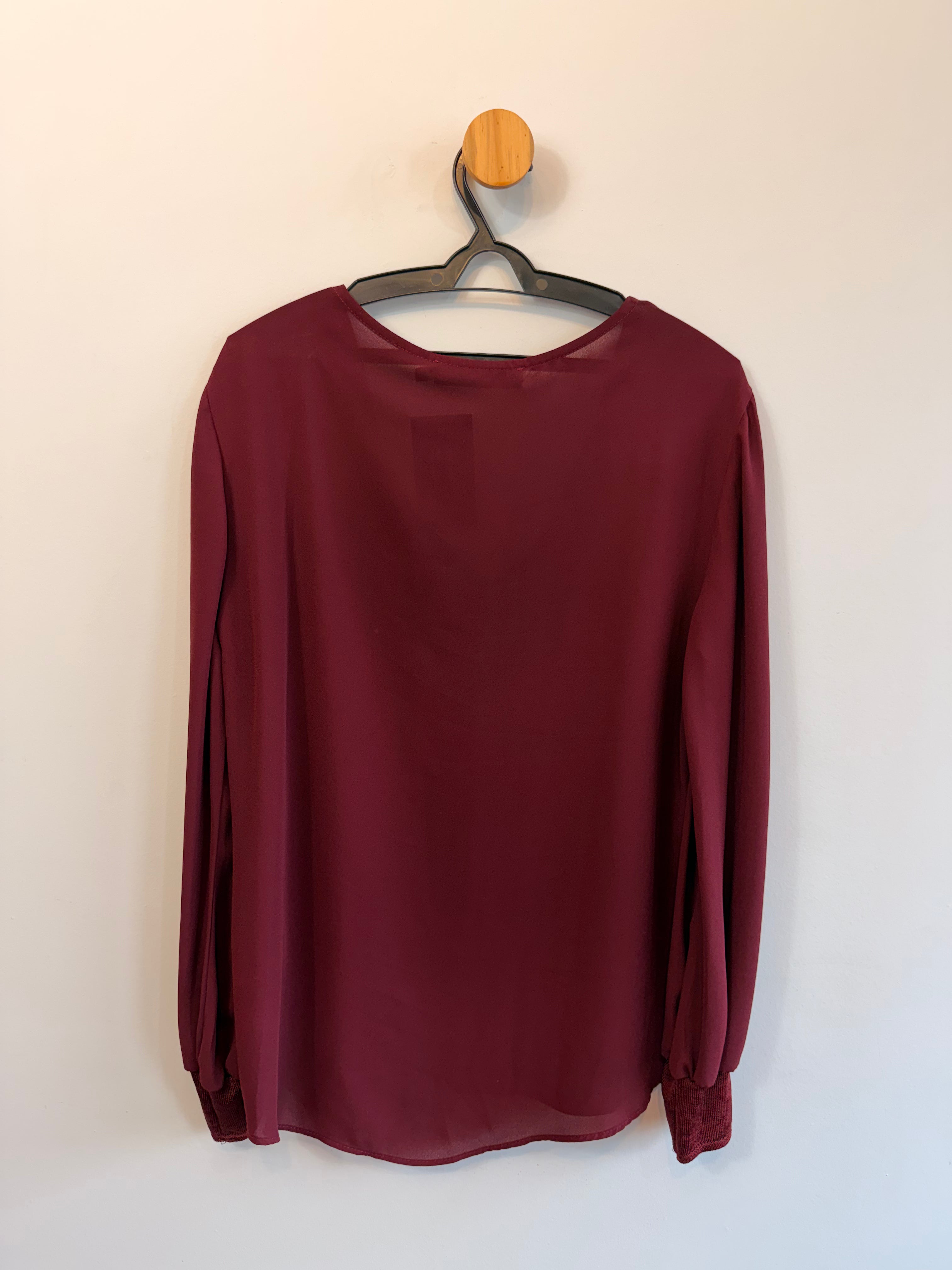 Blusa Bordô Brooksfield