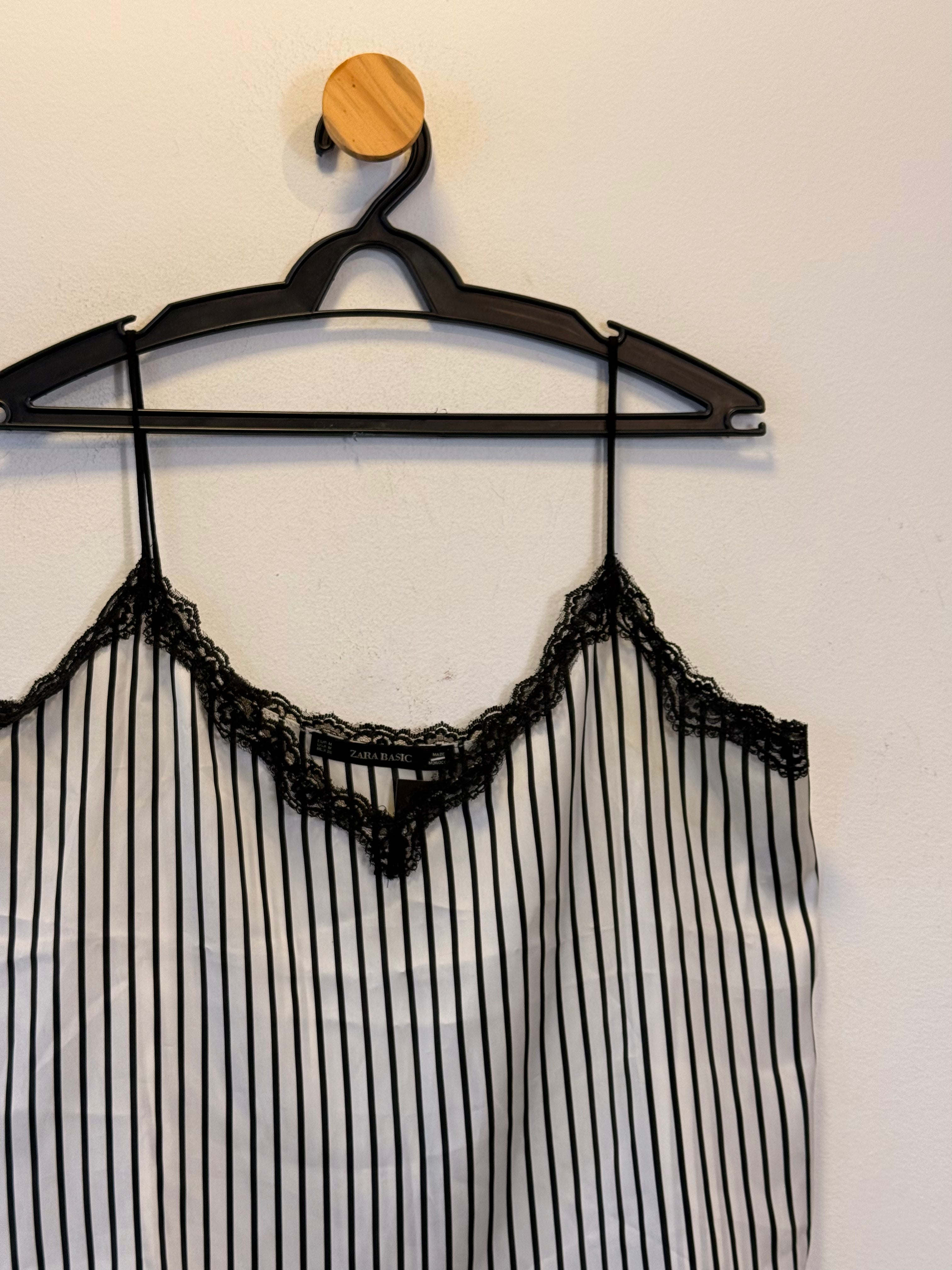 Blusa Listrada Zara