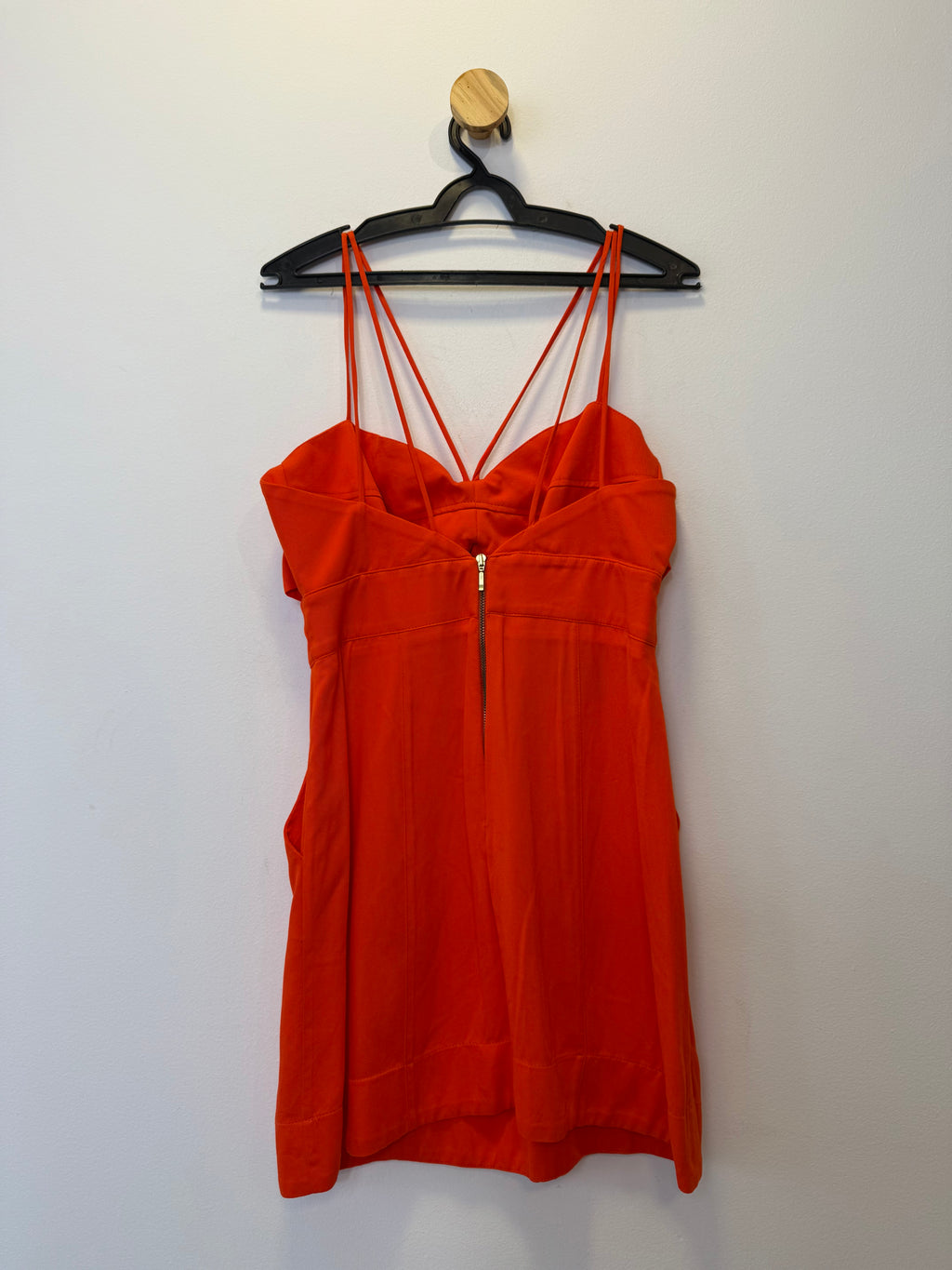 Vestido Laranja com Botões