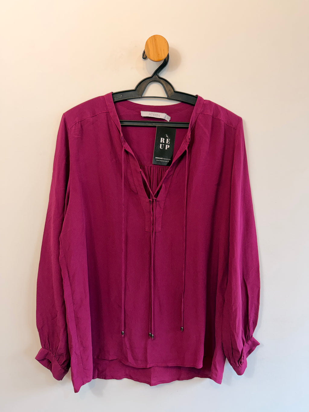 Blusa Vinho Ateen