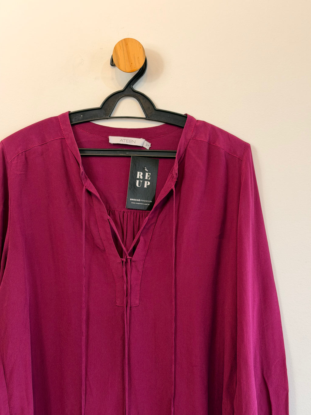 Blusa Vinho Ateen