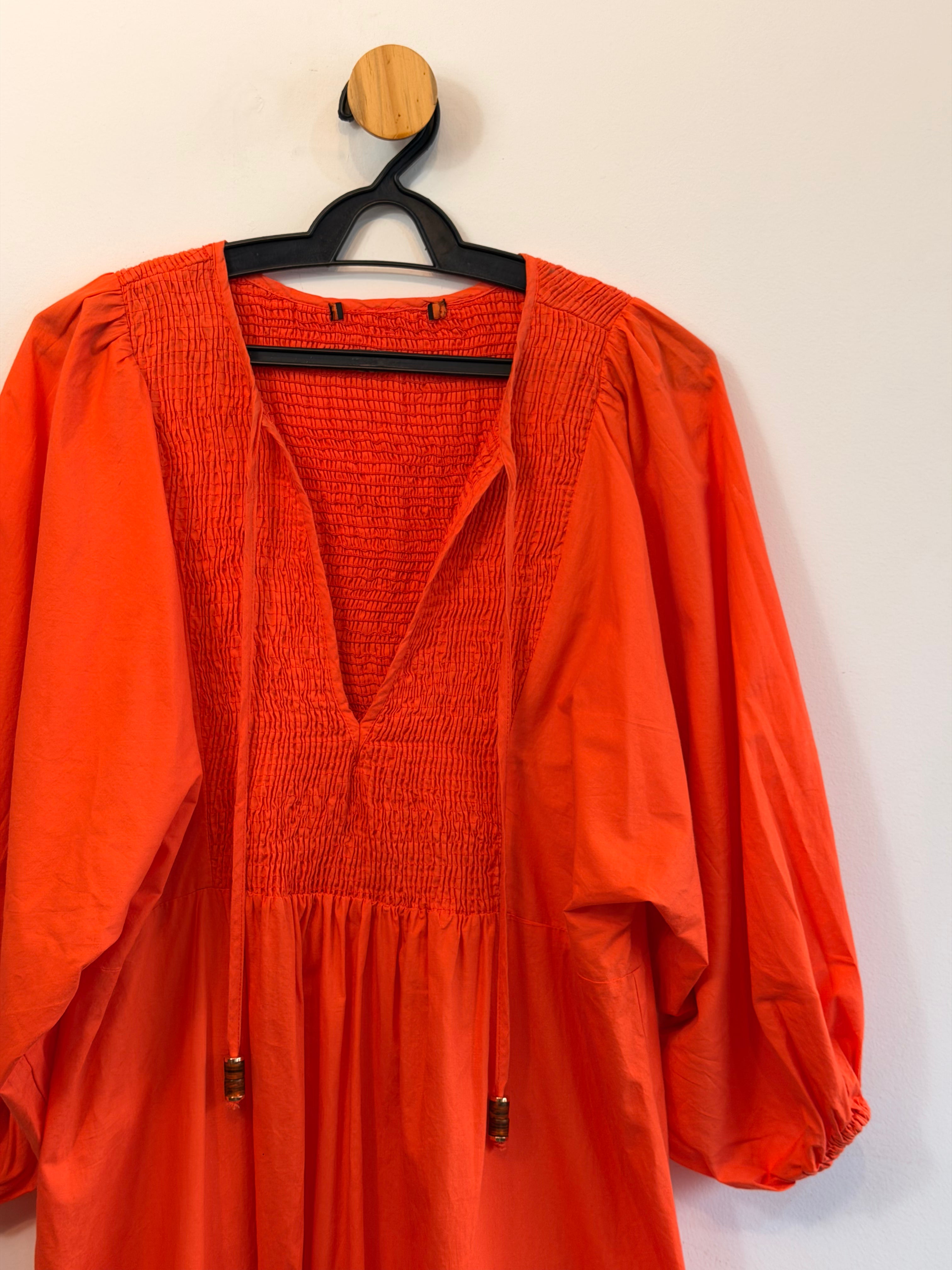 Vestido Laranja Animale