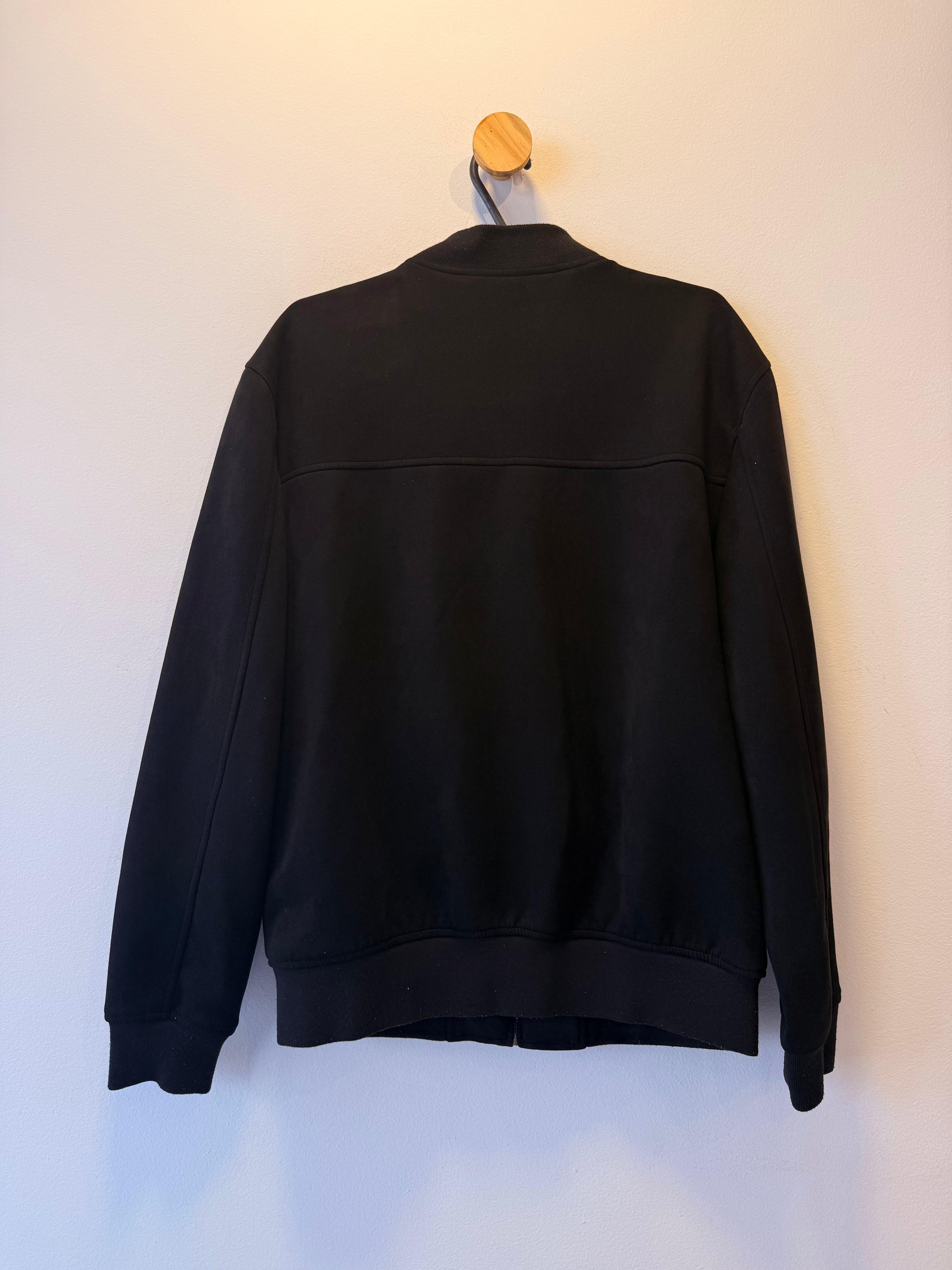 Jaqueta Estilo Bomber Preta Zara