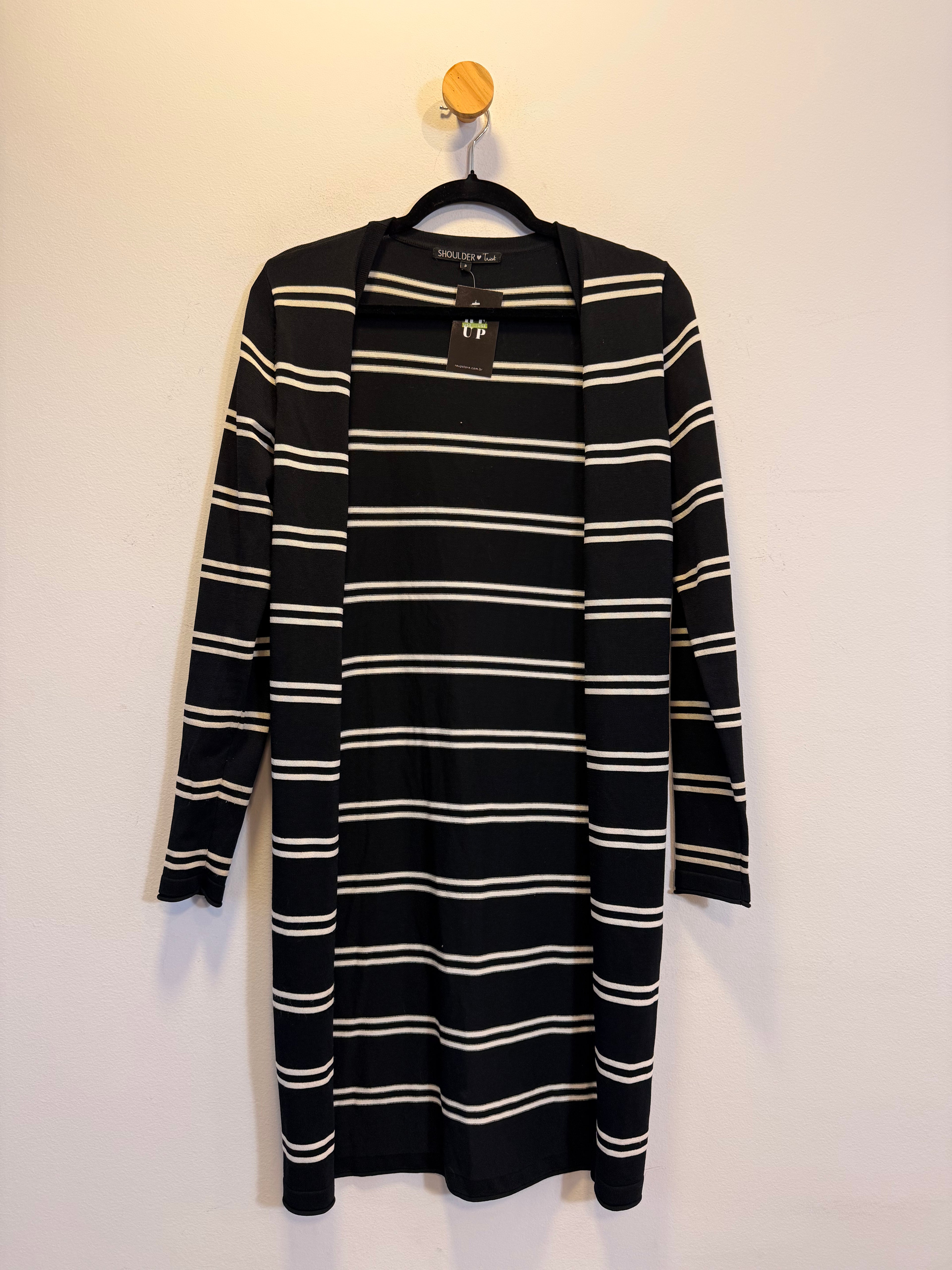 Tricot Listrado Shoulder