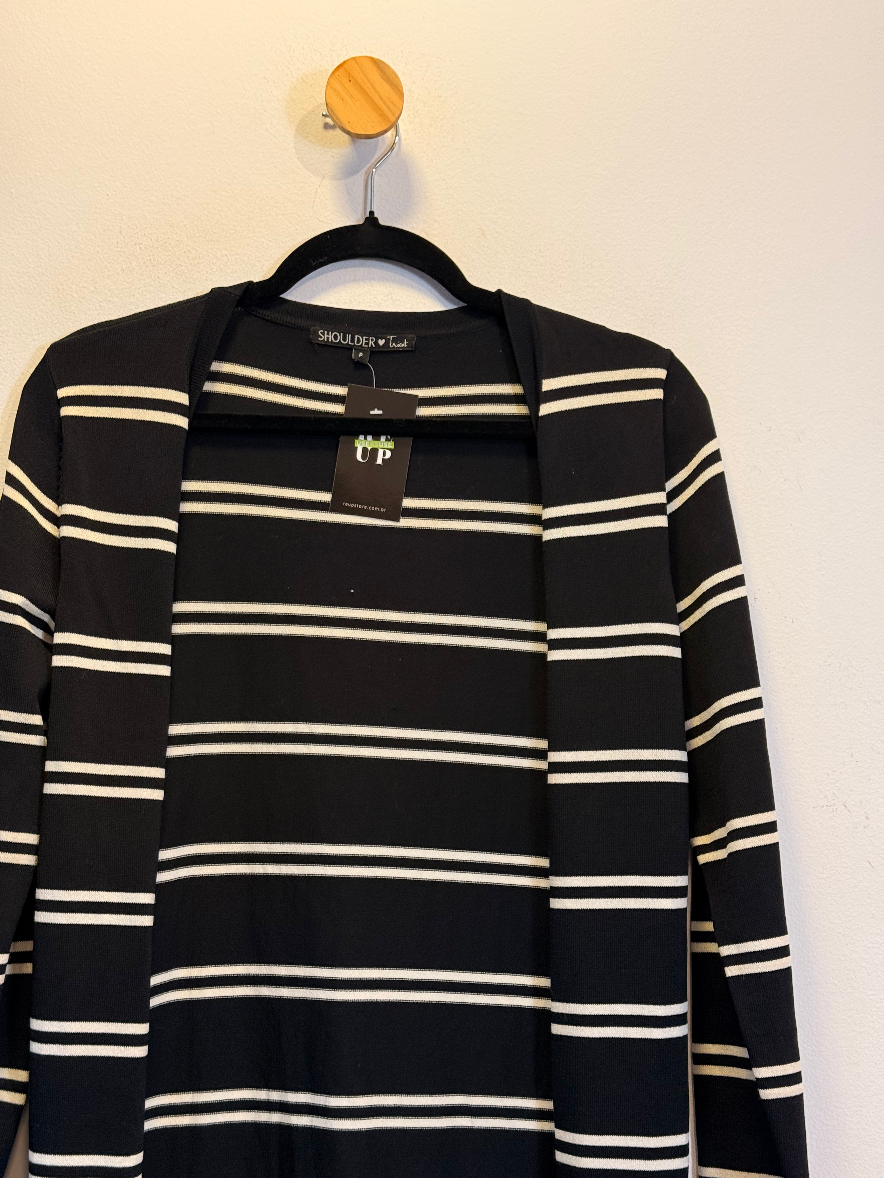 Tricot Listrado Shoulder