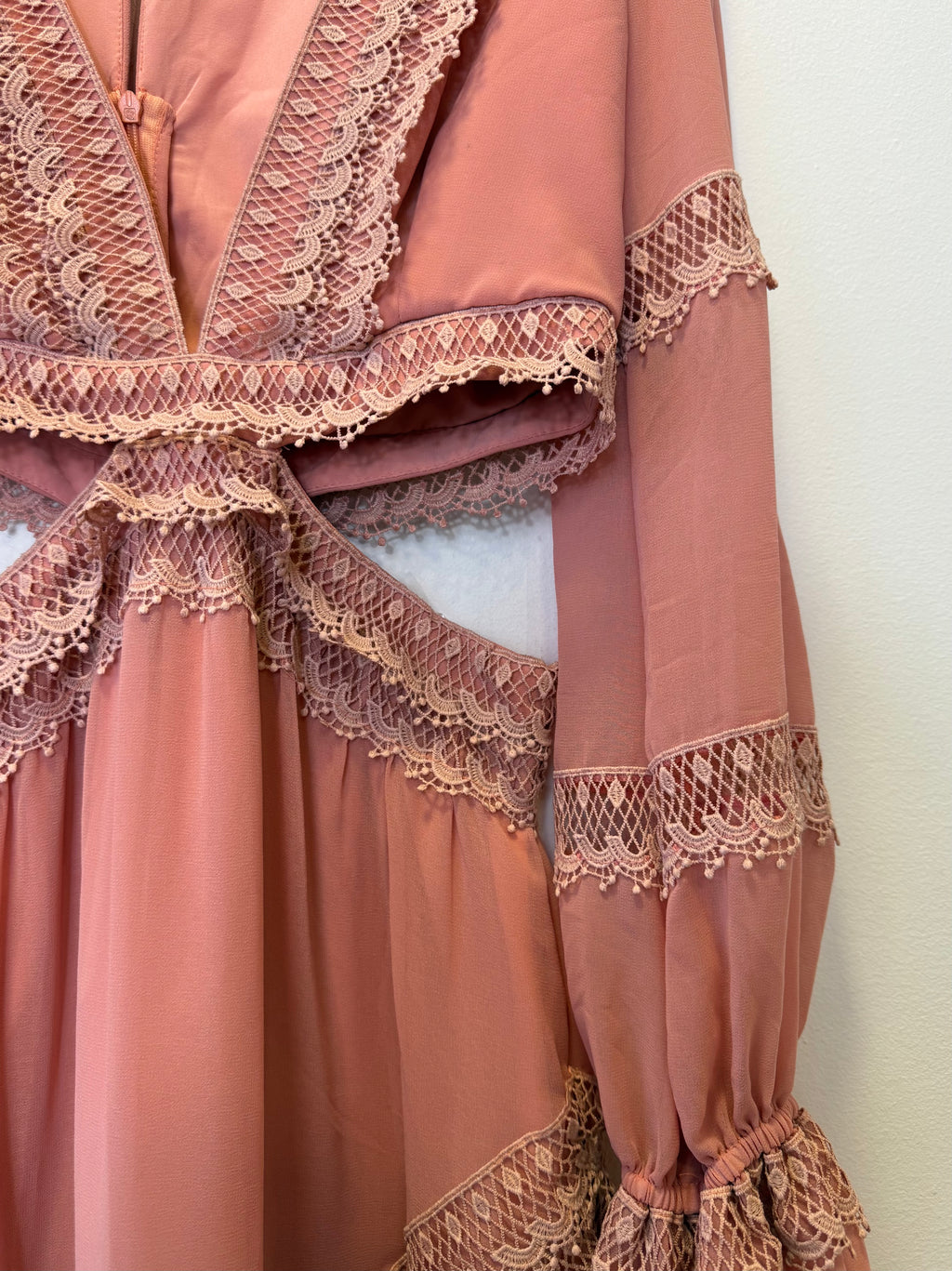 Vestido Rosa Nude
