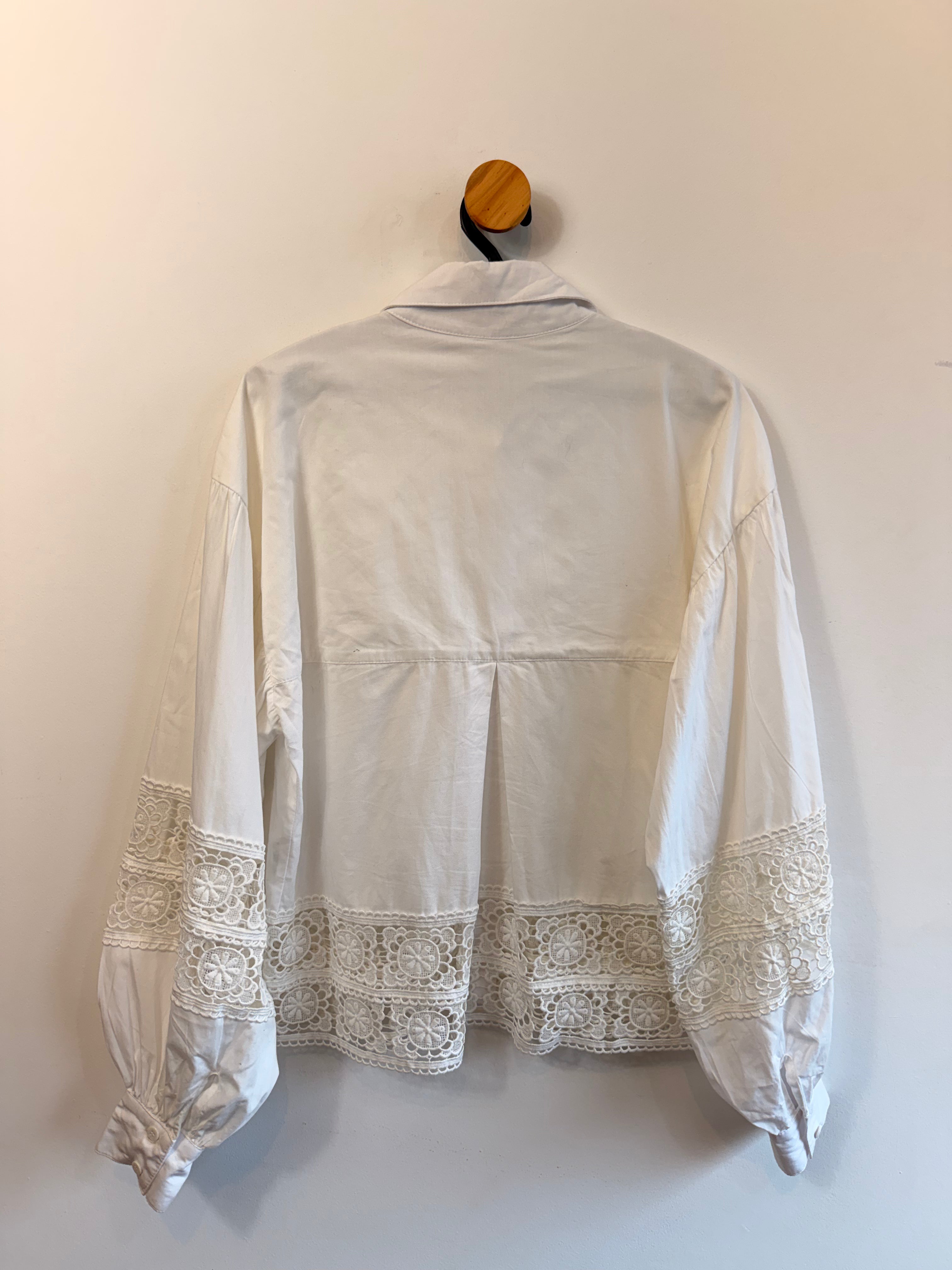 Camisa Branca Rock Lola