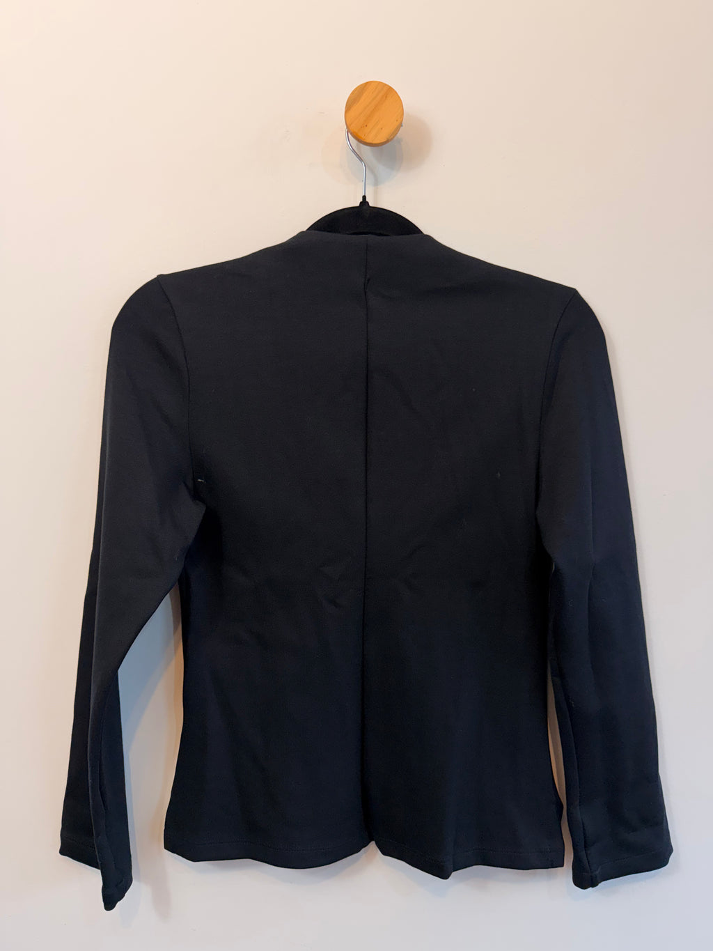 Blusa Preta Decote V WAS