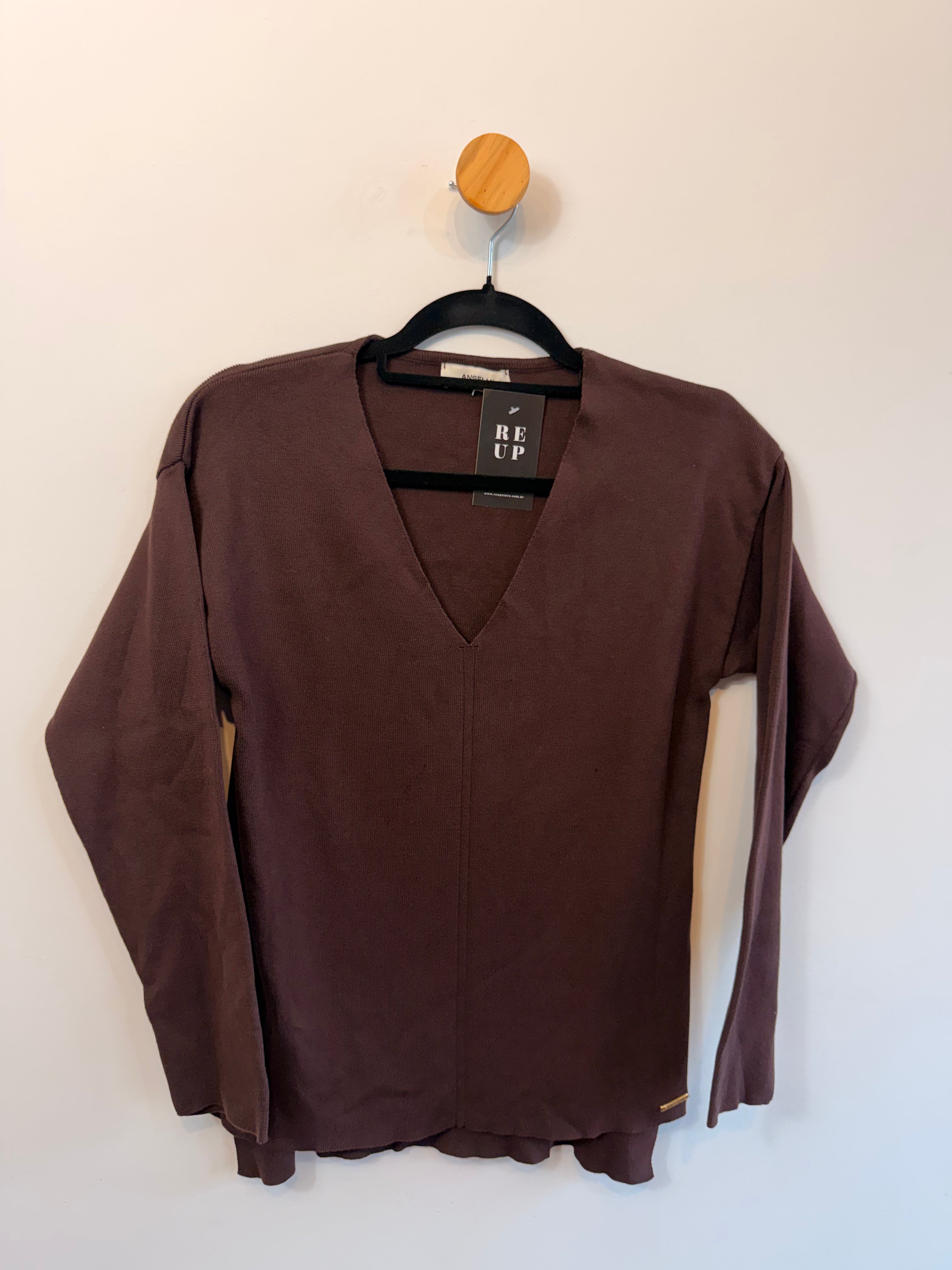 Tricot Marrom Anselmi