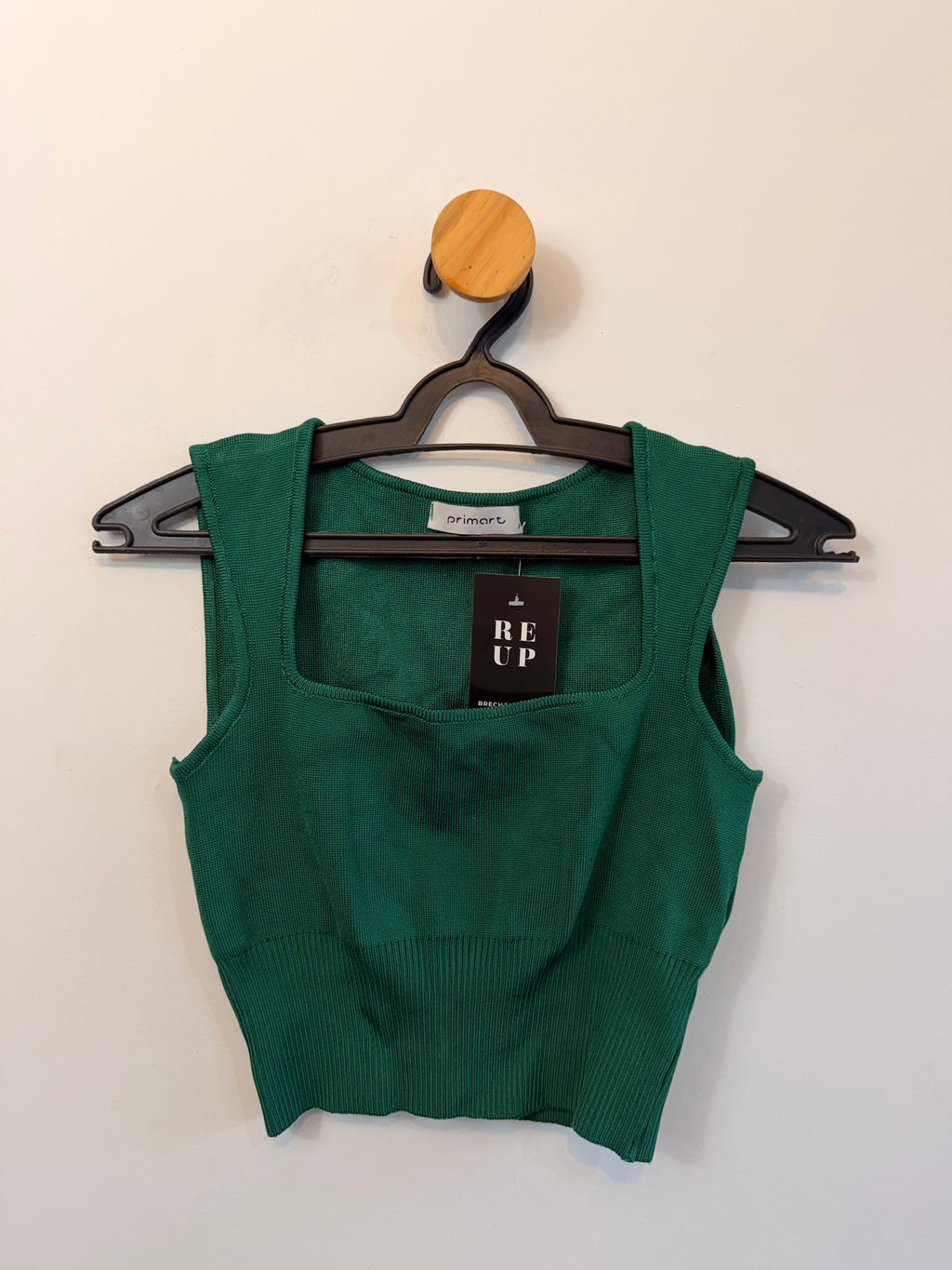 Cropped em Malha Verde Primart